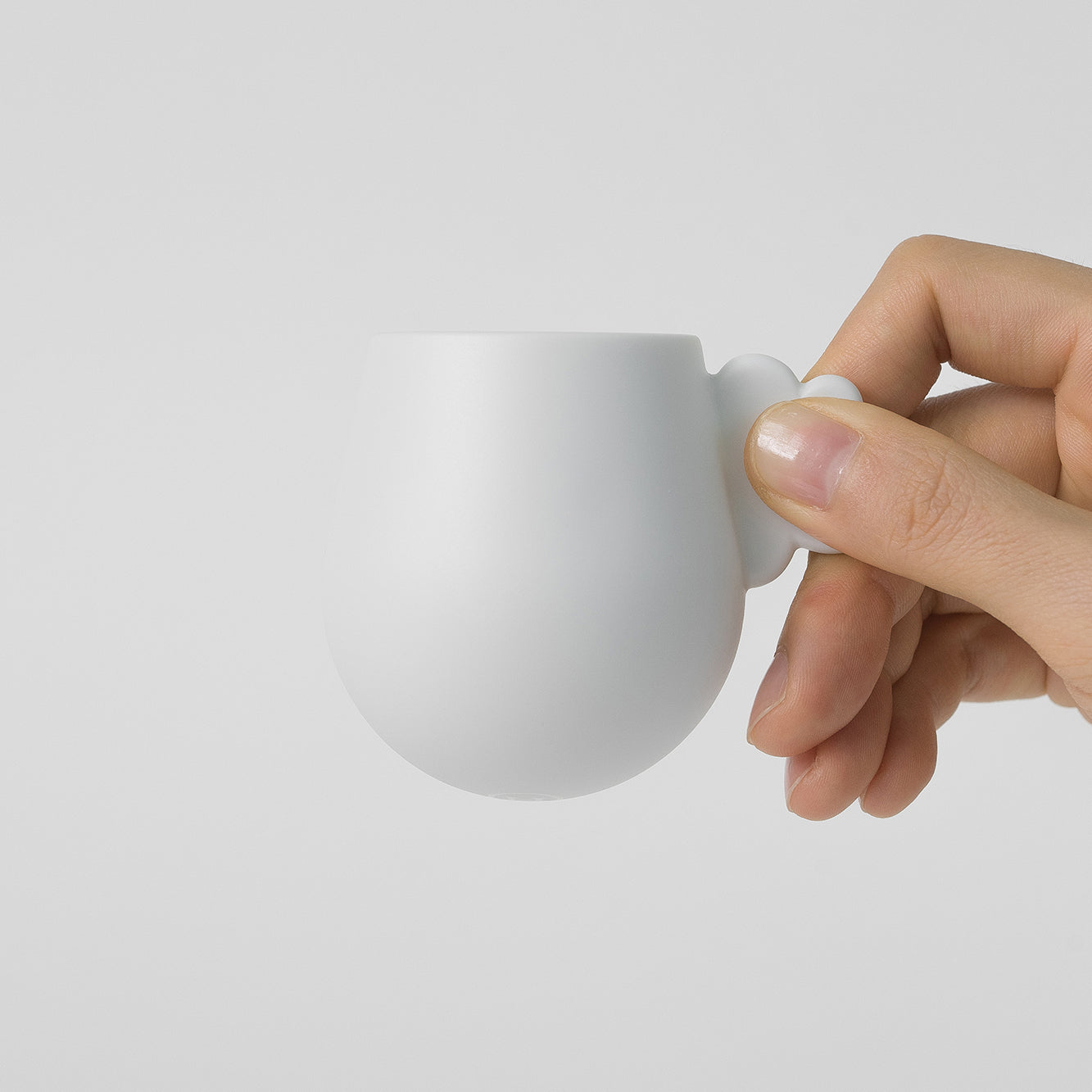 Cloud Espresso Cup & Saucer (White)