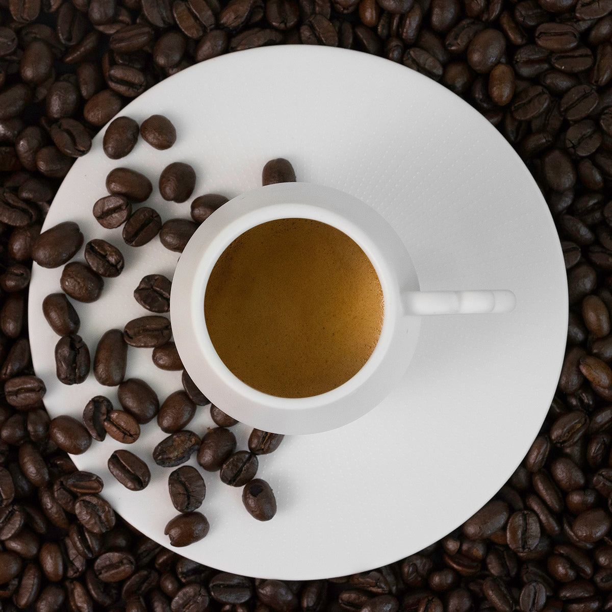 Cloud Espresso Cup & Saucer (White)