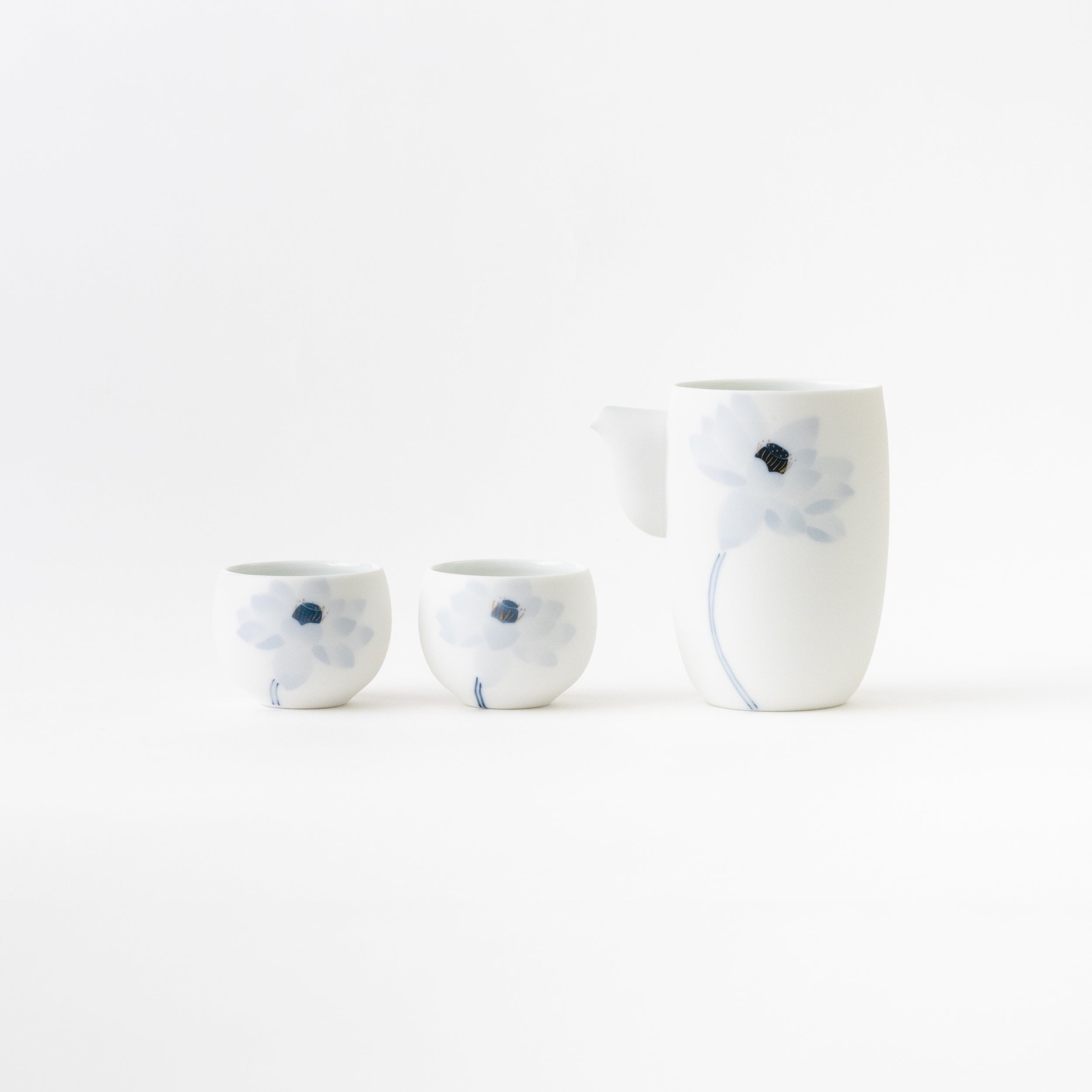 Lotus Sake Set