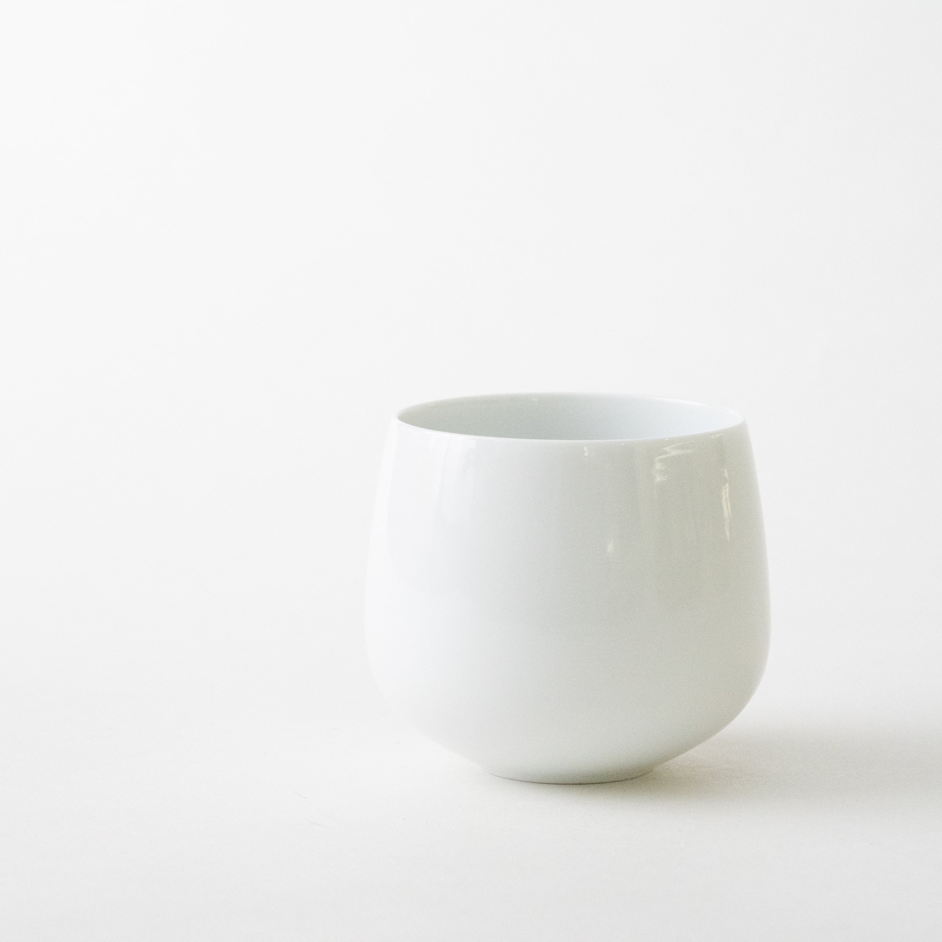 Rinsen Tea Cup / White Lime