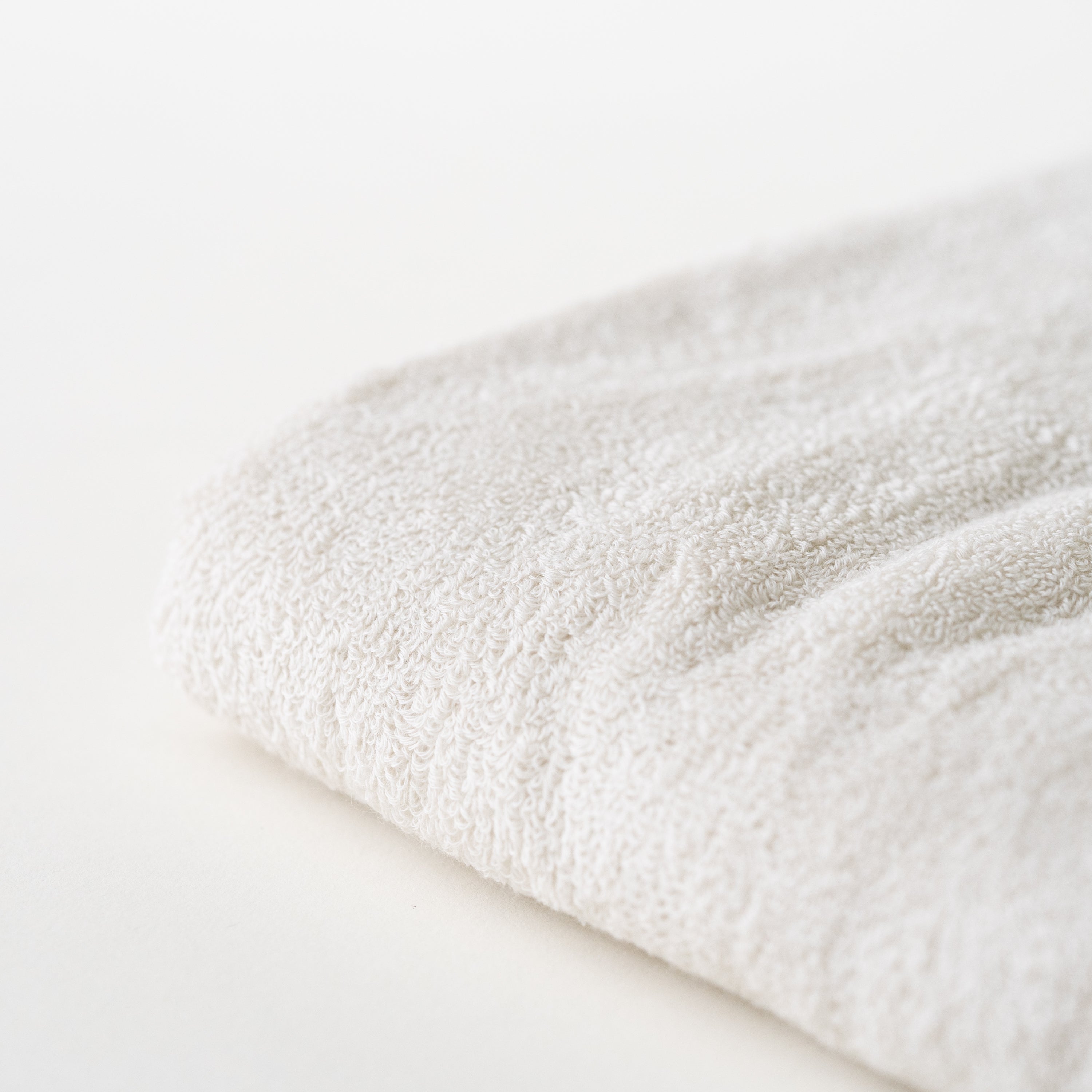 ORGANIC 960 Wash Towel / Ivory