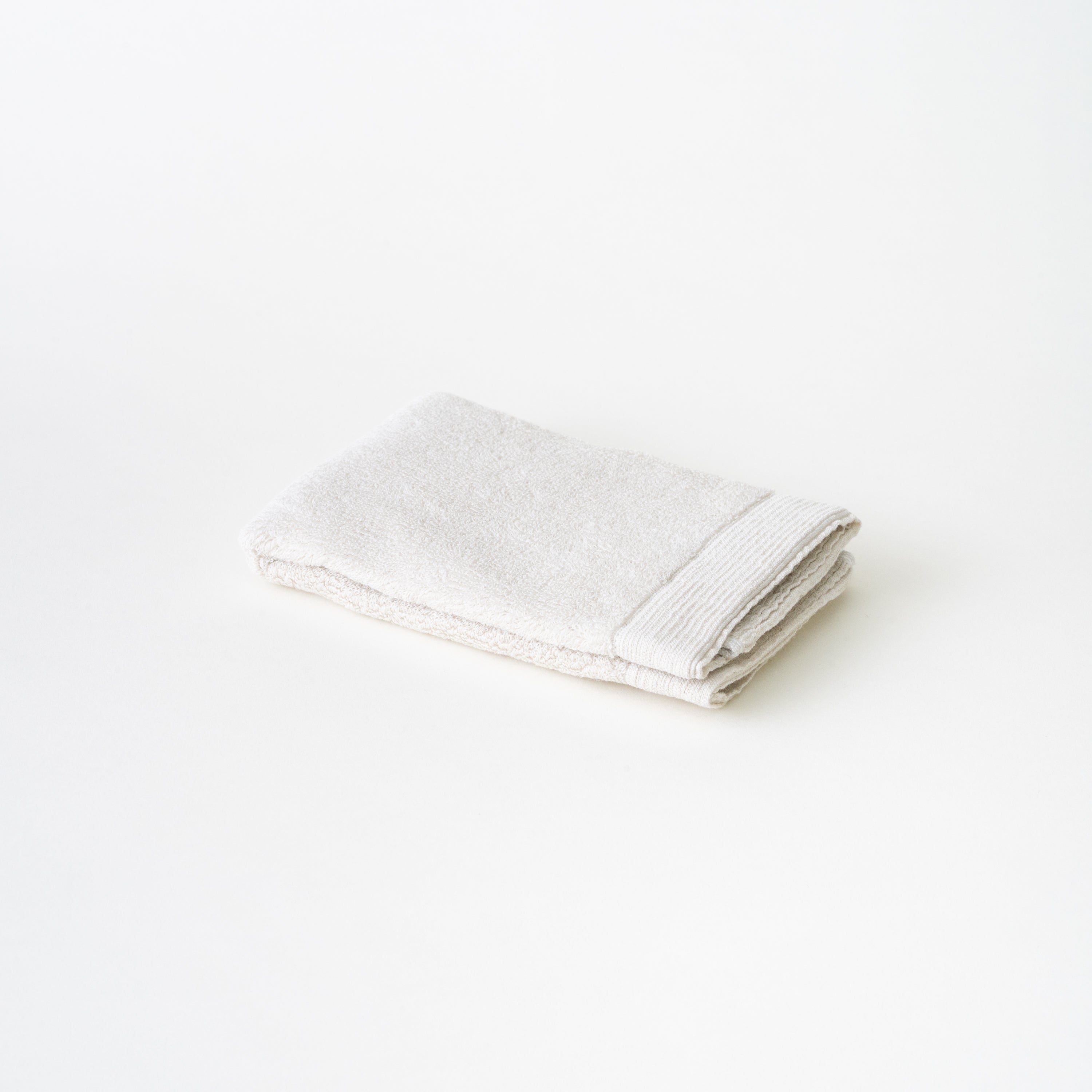 ORGANIC 960 Wash Towel / Ivory