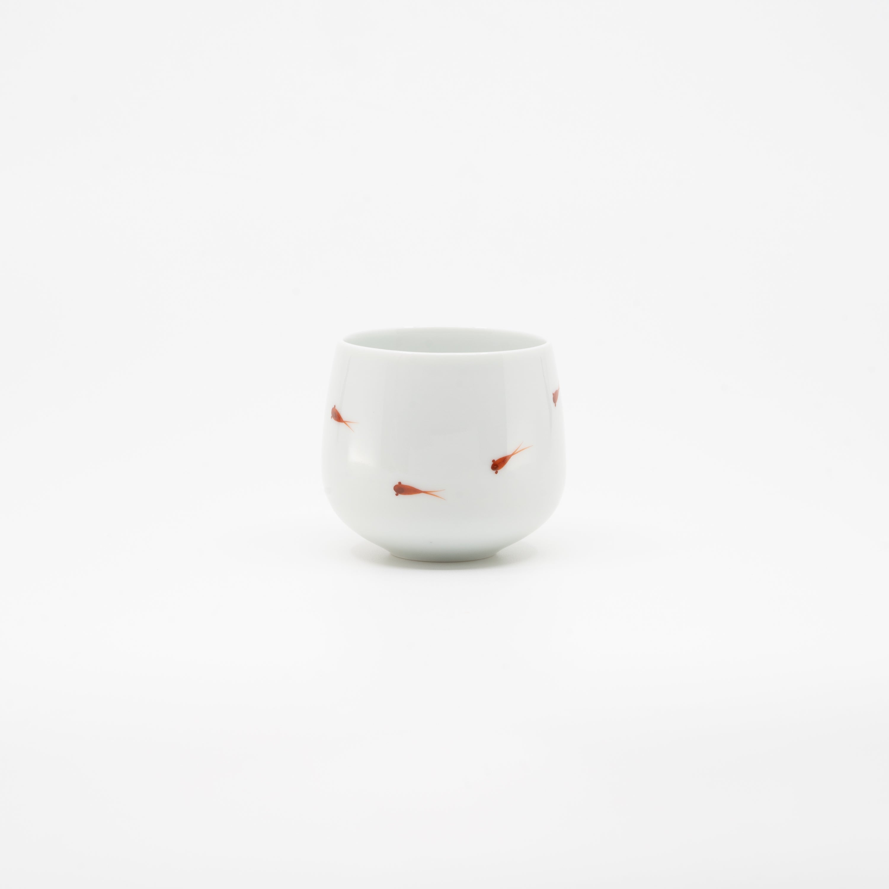 Rinsen Tea Cup / Red Killifish