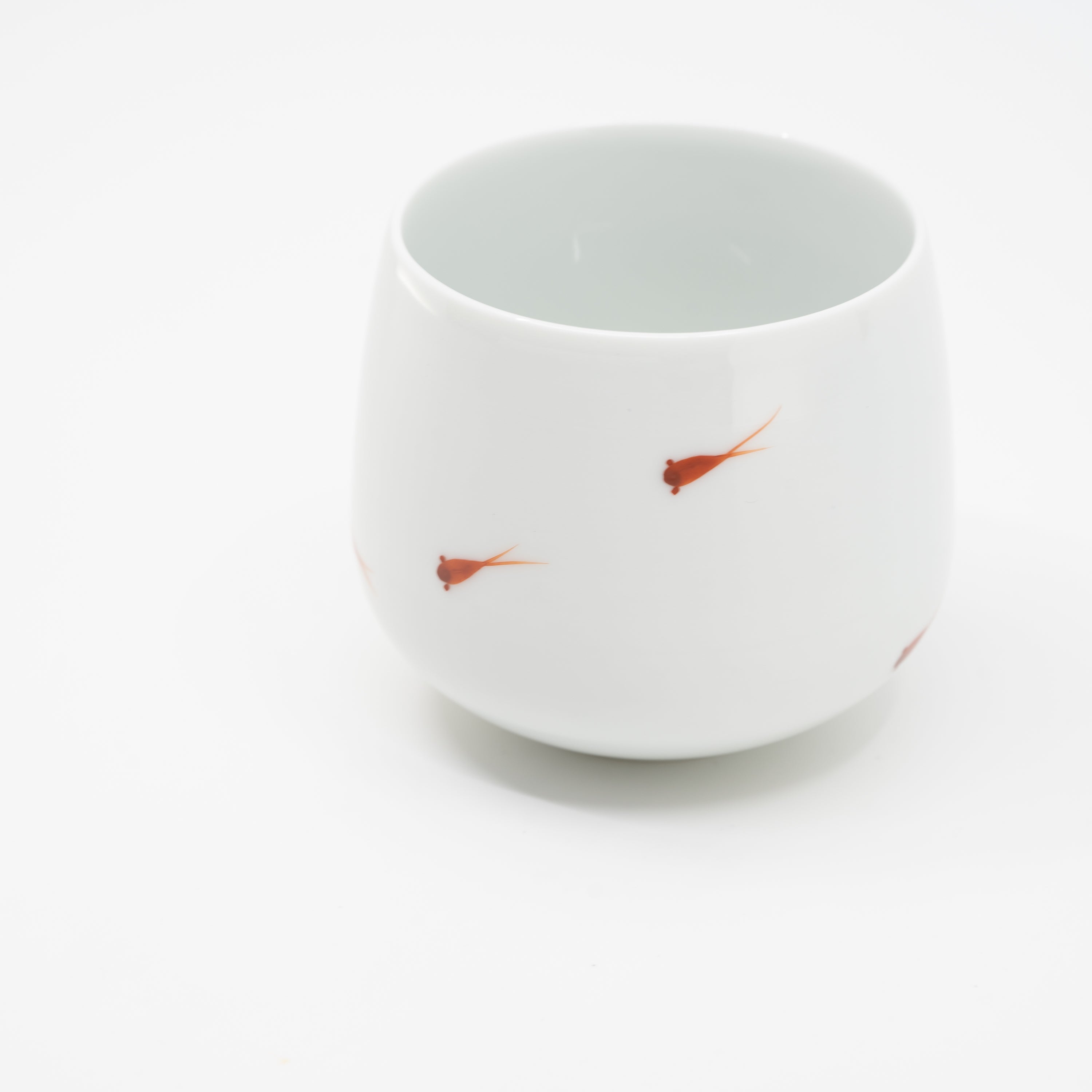 Rinsen Tea Cup / Red Killifish