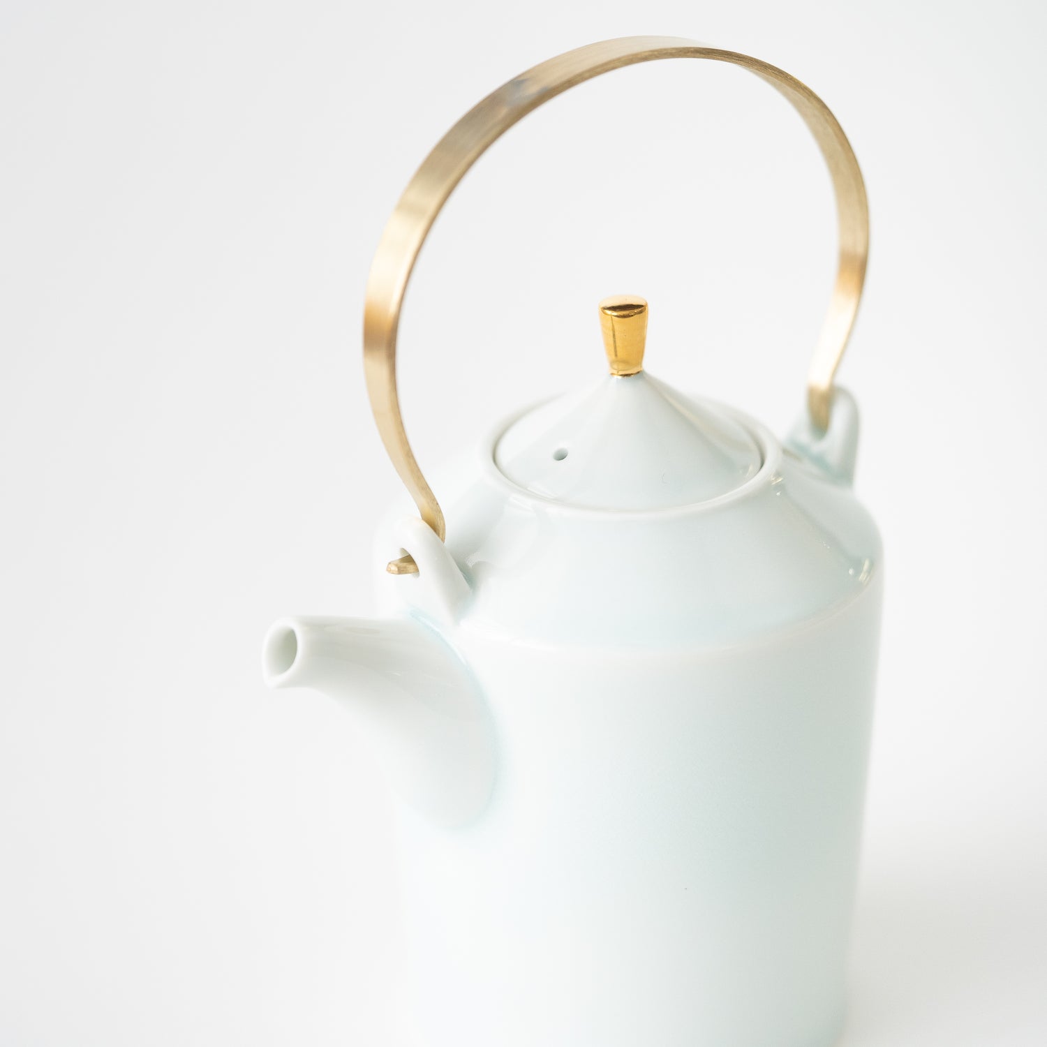 Tea Pot & Cups Set / Pale Blue