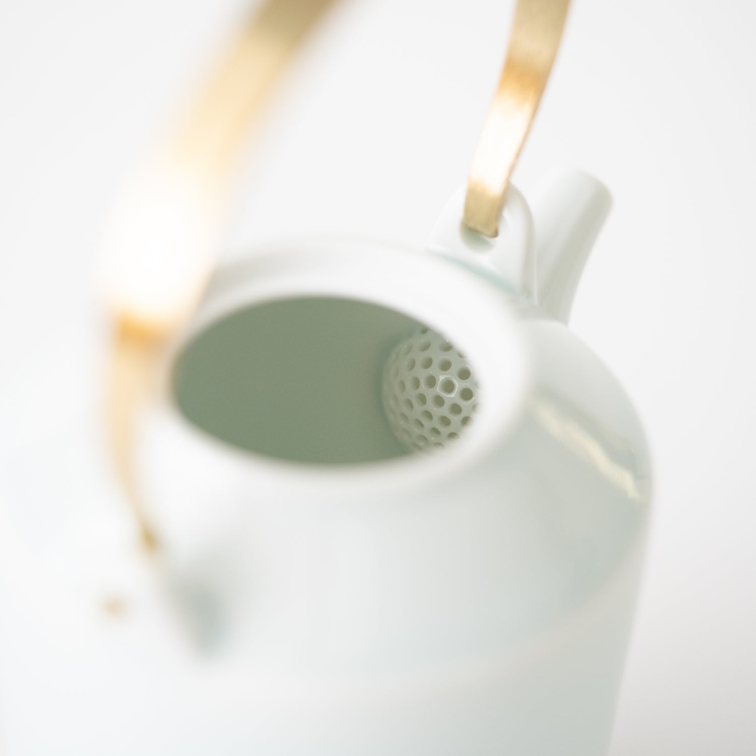 Tea Pot & Cups Set / Pale Blue