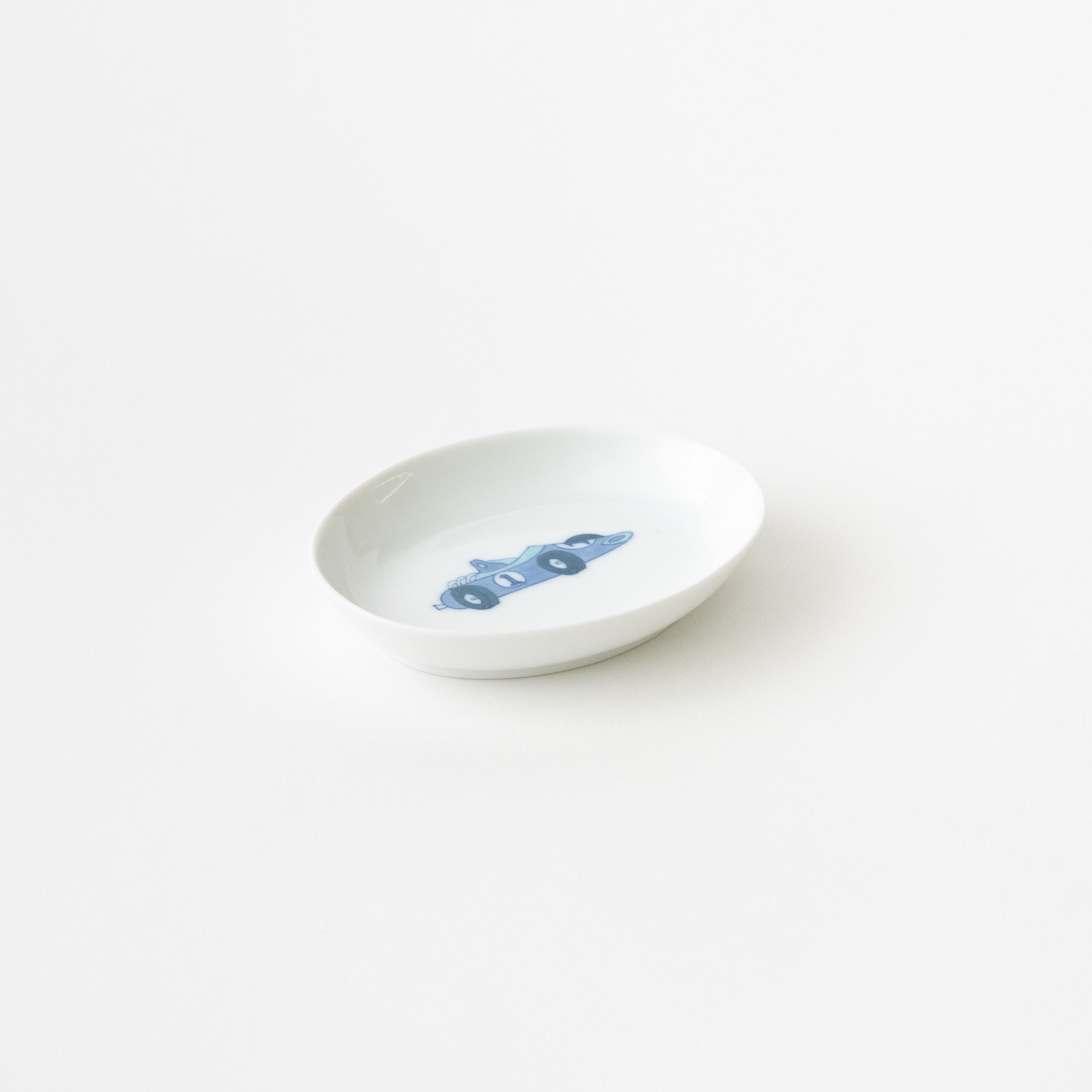 Kids Oval Plate / Car