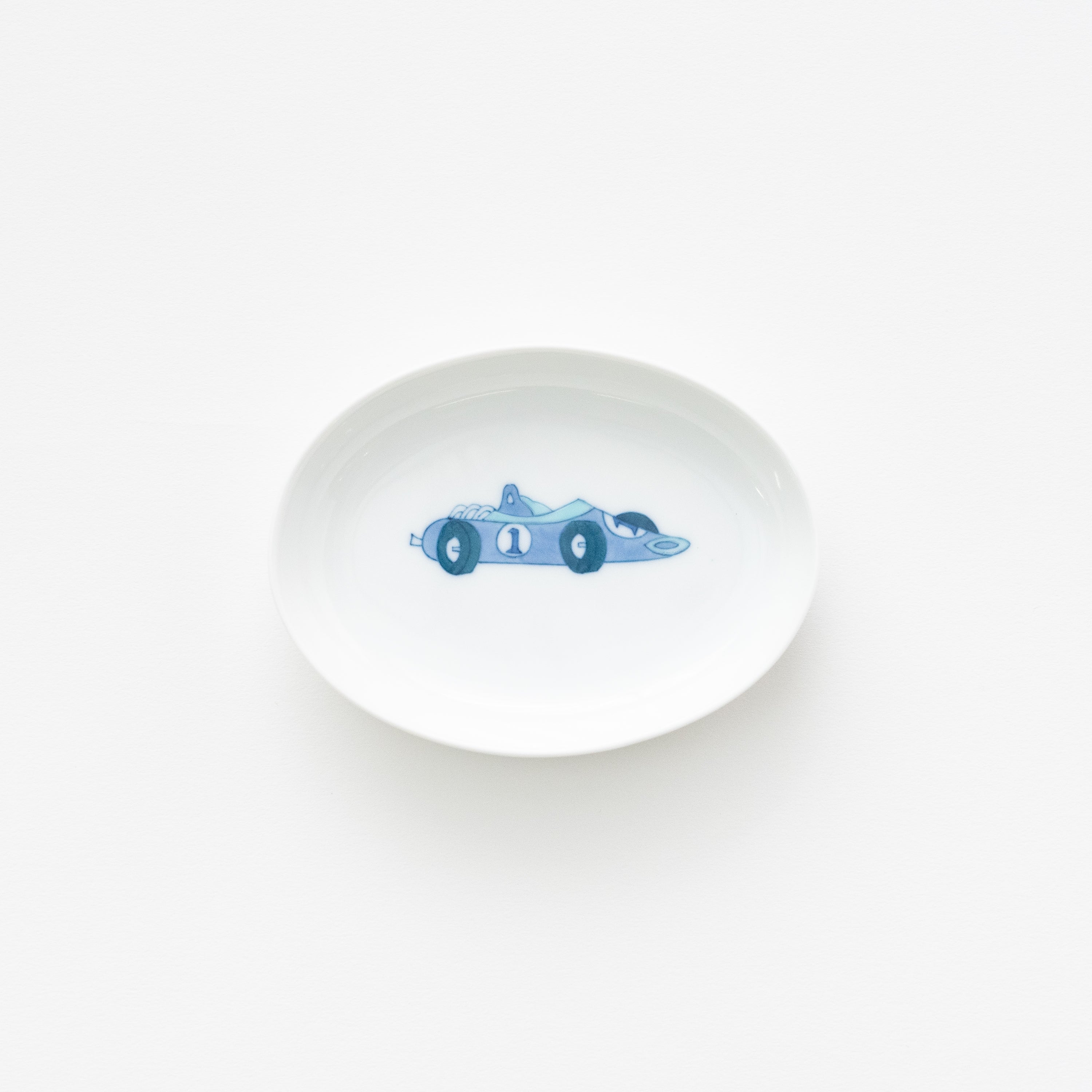 Kids Oval Plate / Car