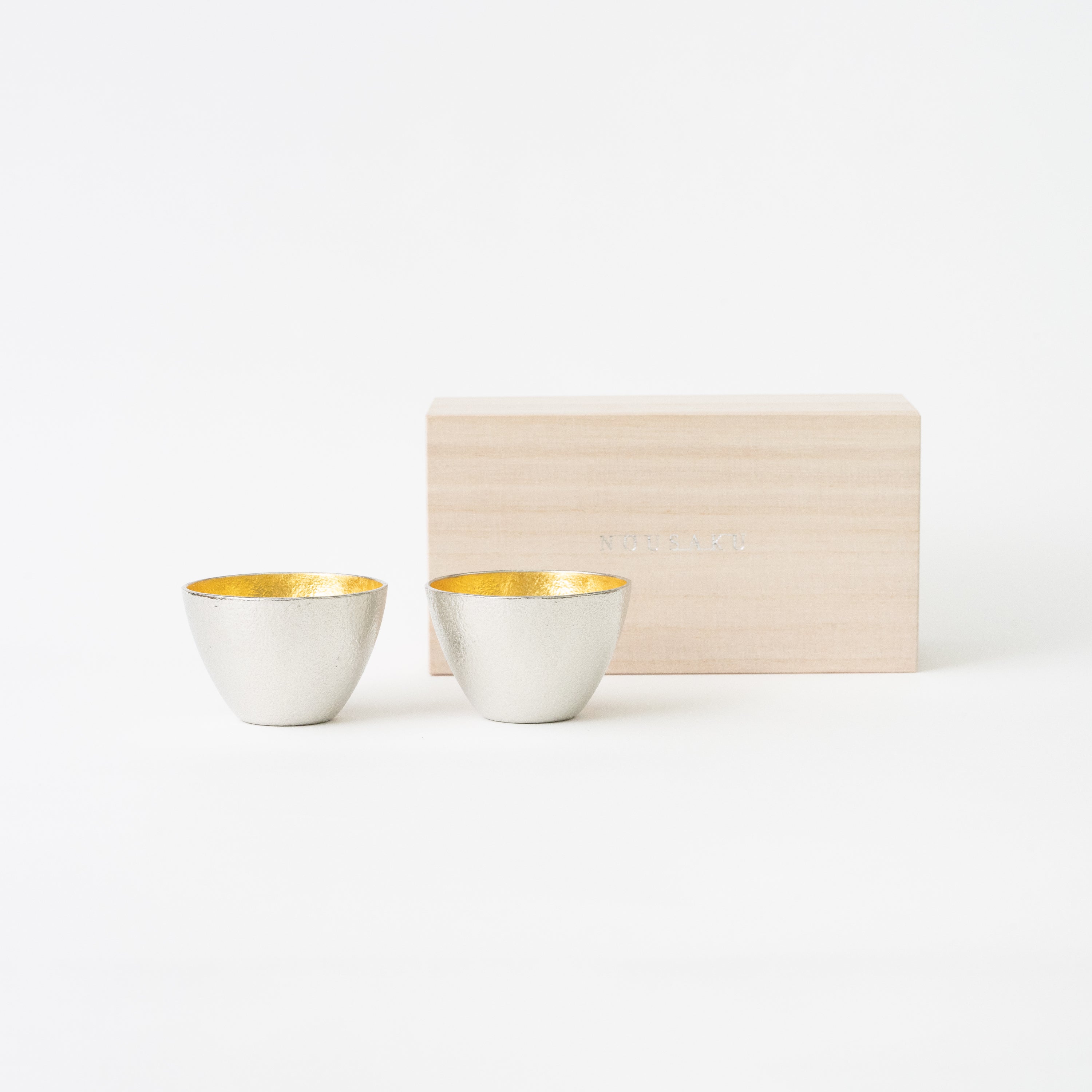 Sake Cup 2pcs Set / Gold