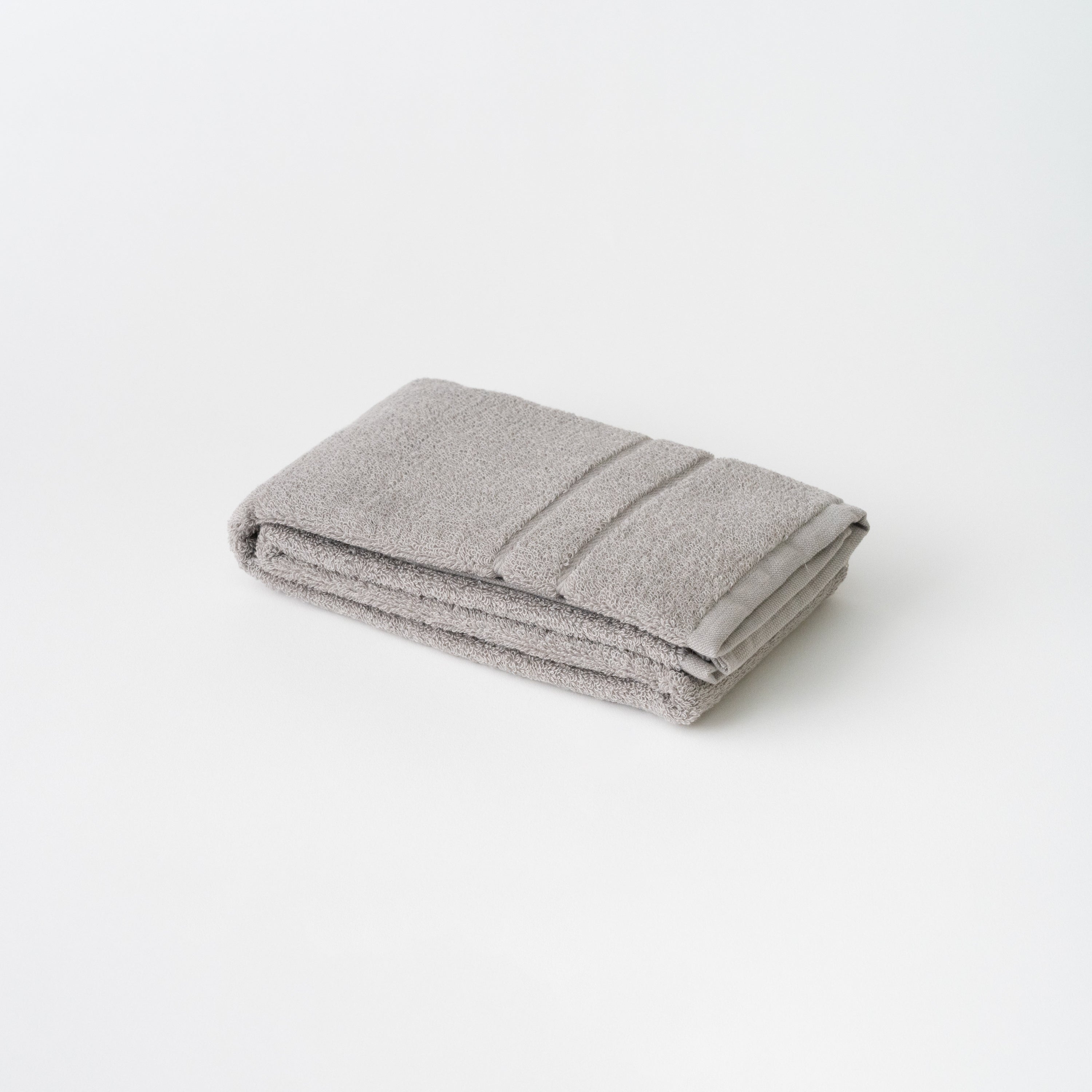 ORGANIC 120 Face Towel / Grey