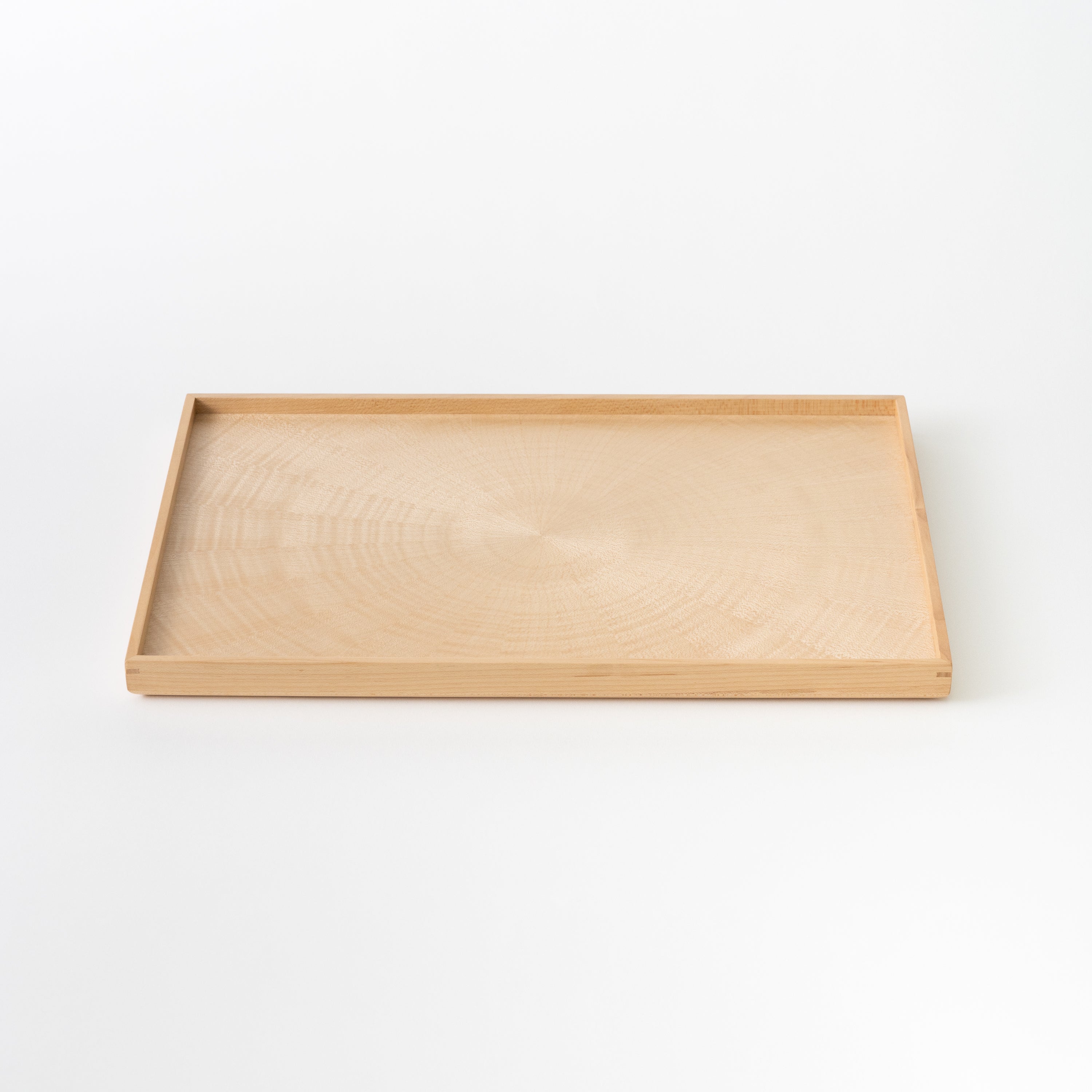 Rectangle Rays Tray / White Sycamore