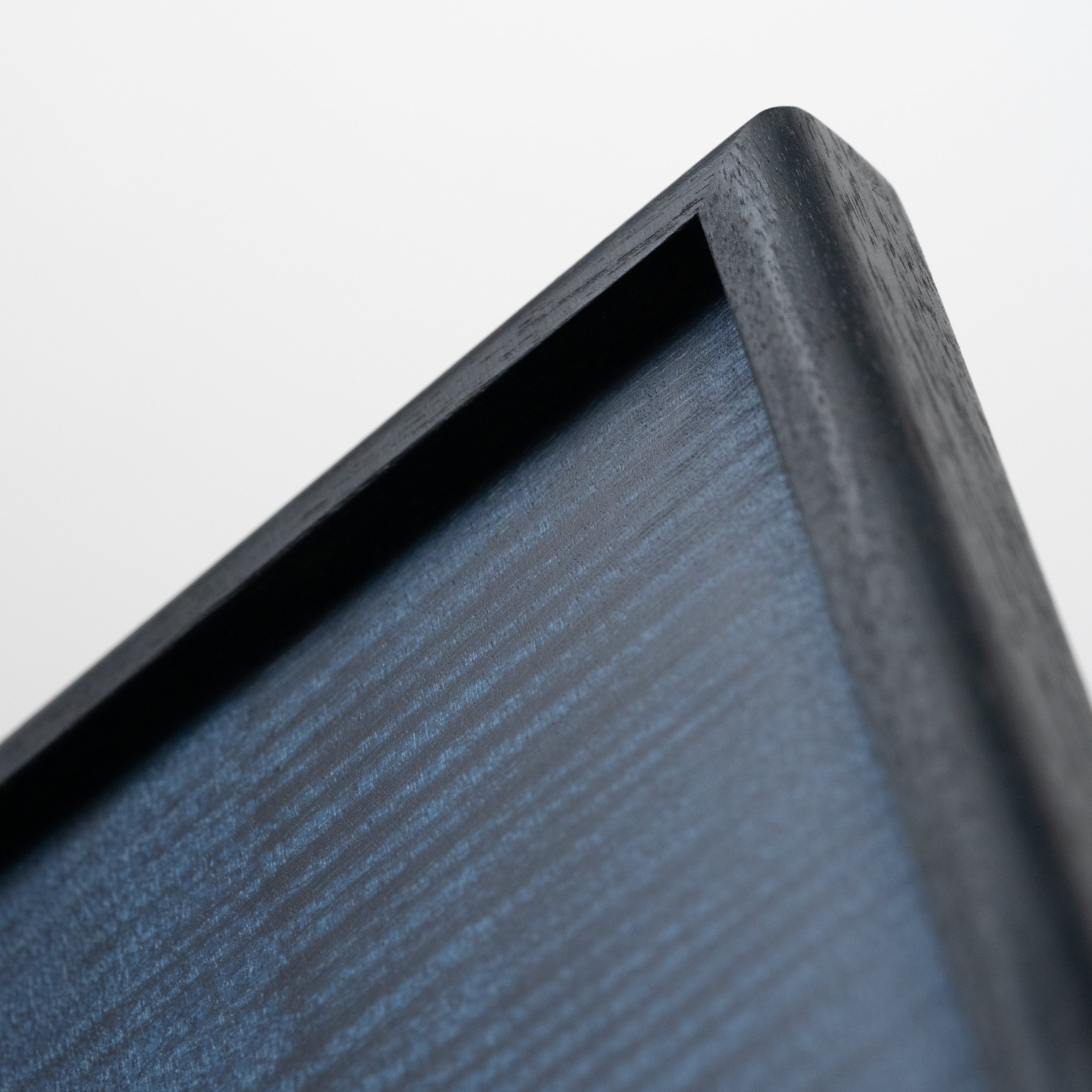 Rectangle Rays Tray / White Sycamore Indigo