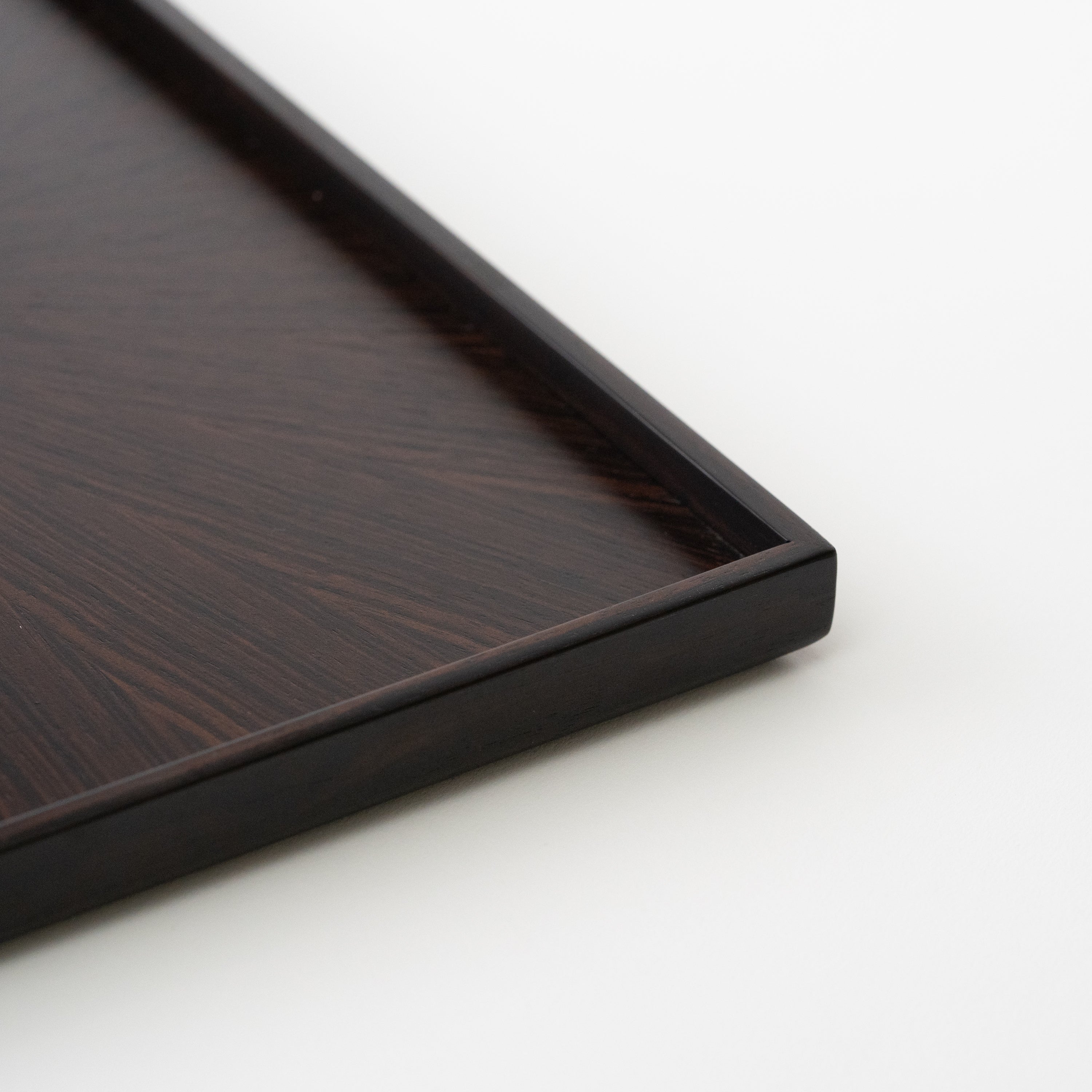 Rectangle Rays Tray (Ebony)