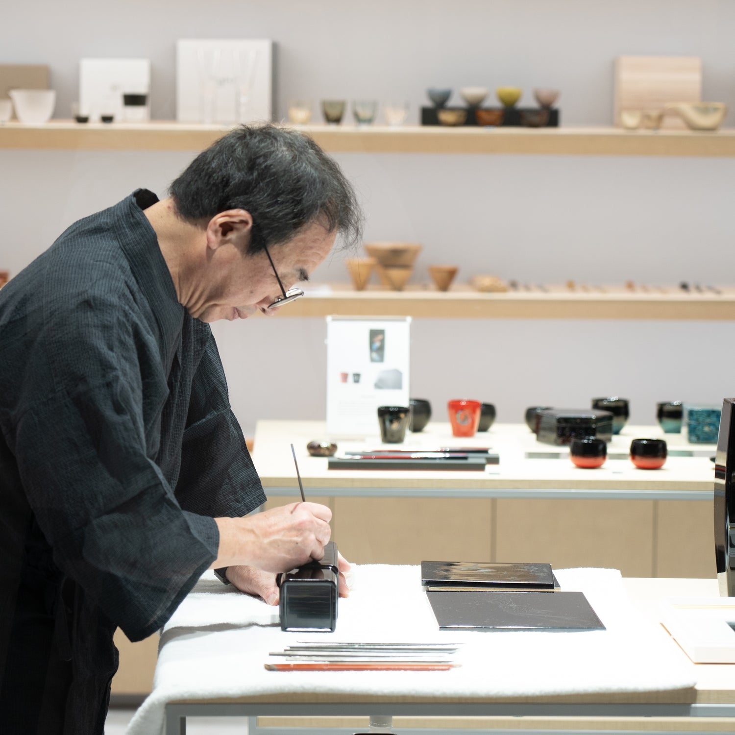 Chinkin Art Panel / Tiger