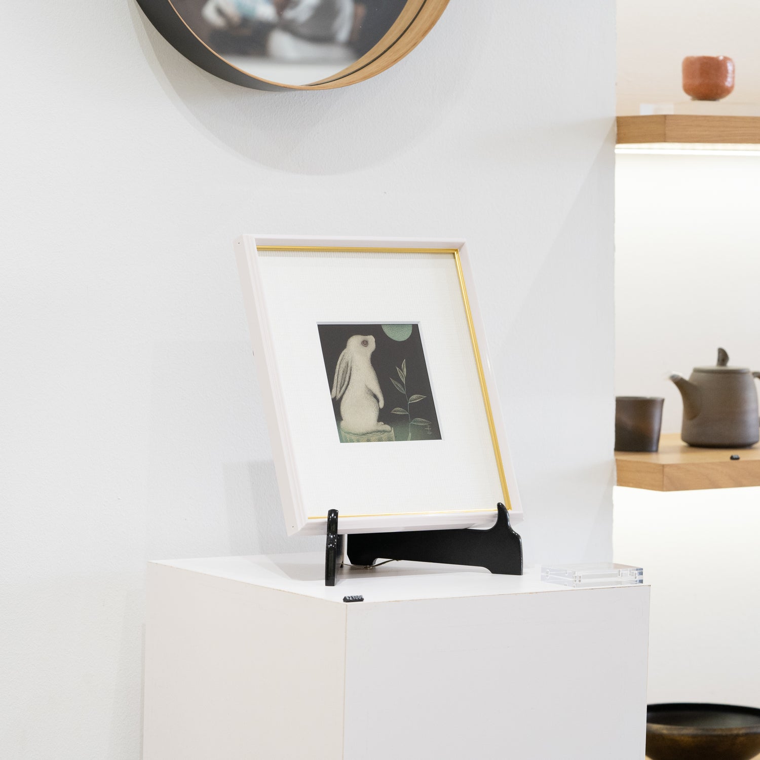 Chinkin Art Panel / Rabbit