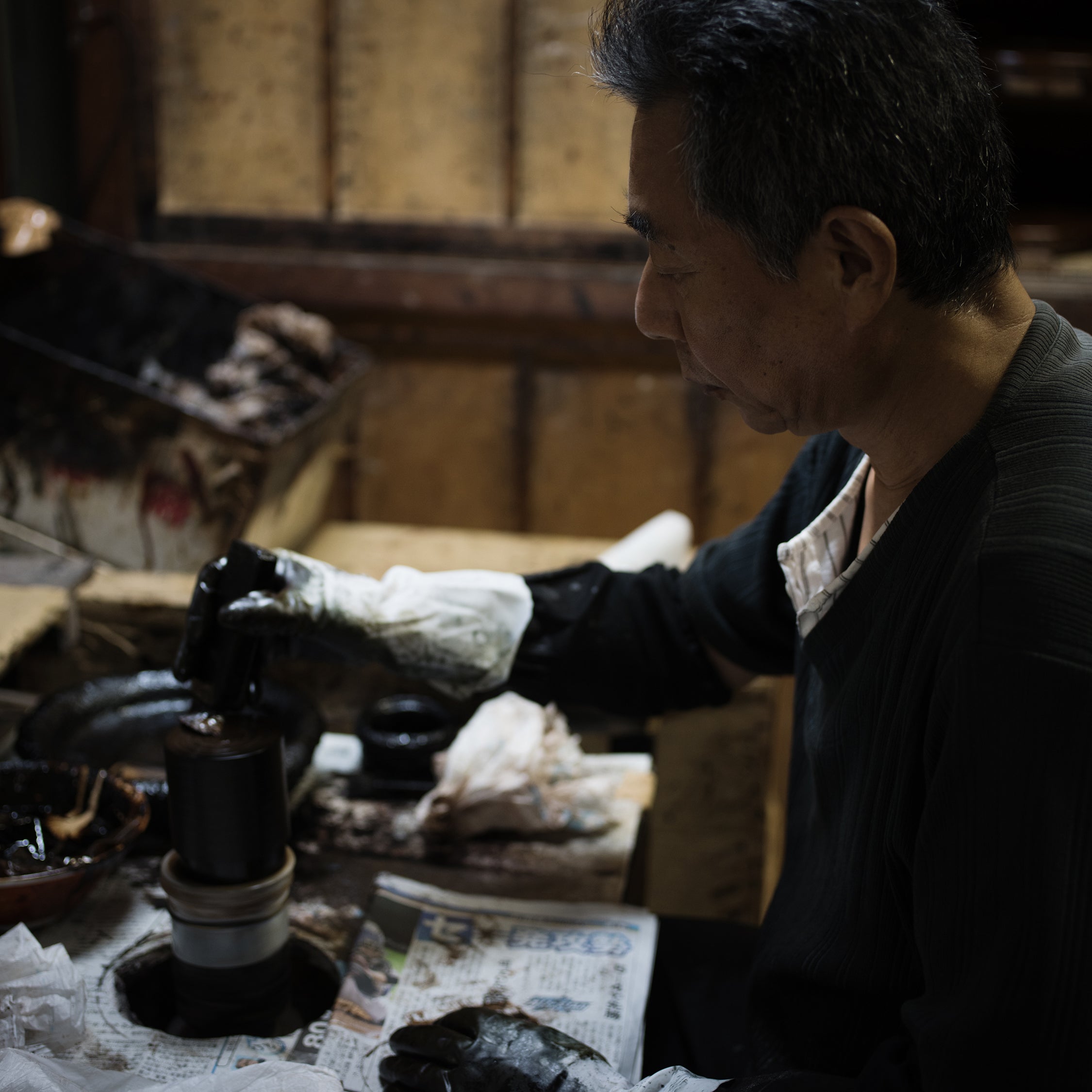 KARMI Tea Canister / Ju (Fuki Brown)