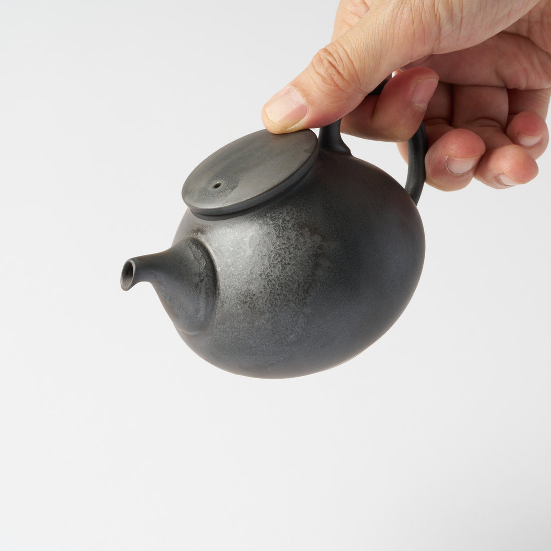 Mini Teapot / Black Glaze