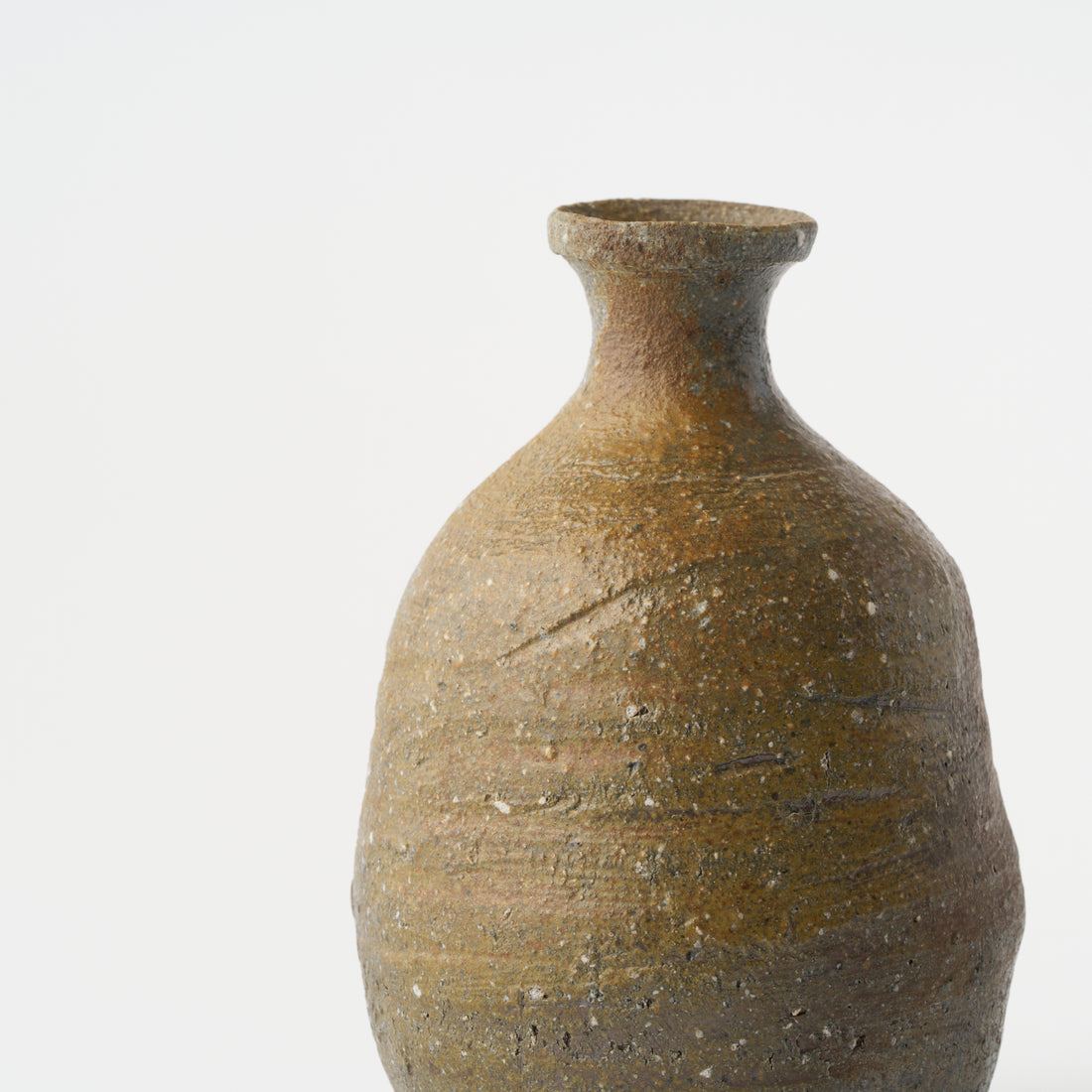 Bizen Sake Bottle  / Syo Fujita