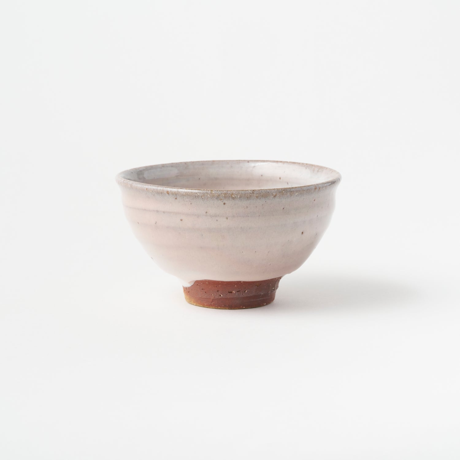White Hagi Yohen Tea Bowl in Box/ Yasushi Okada