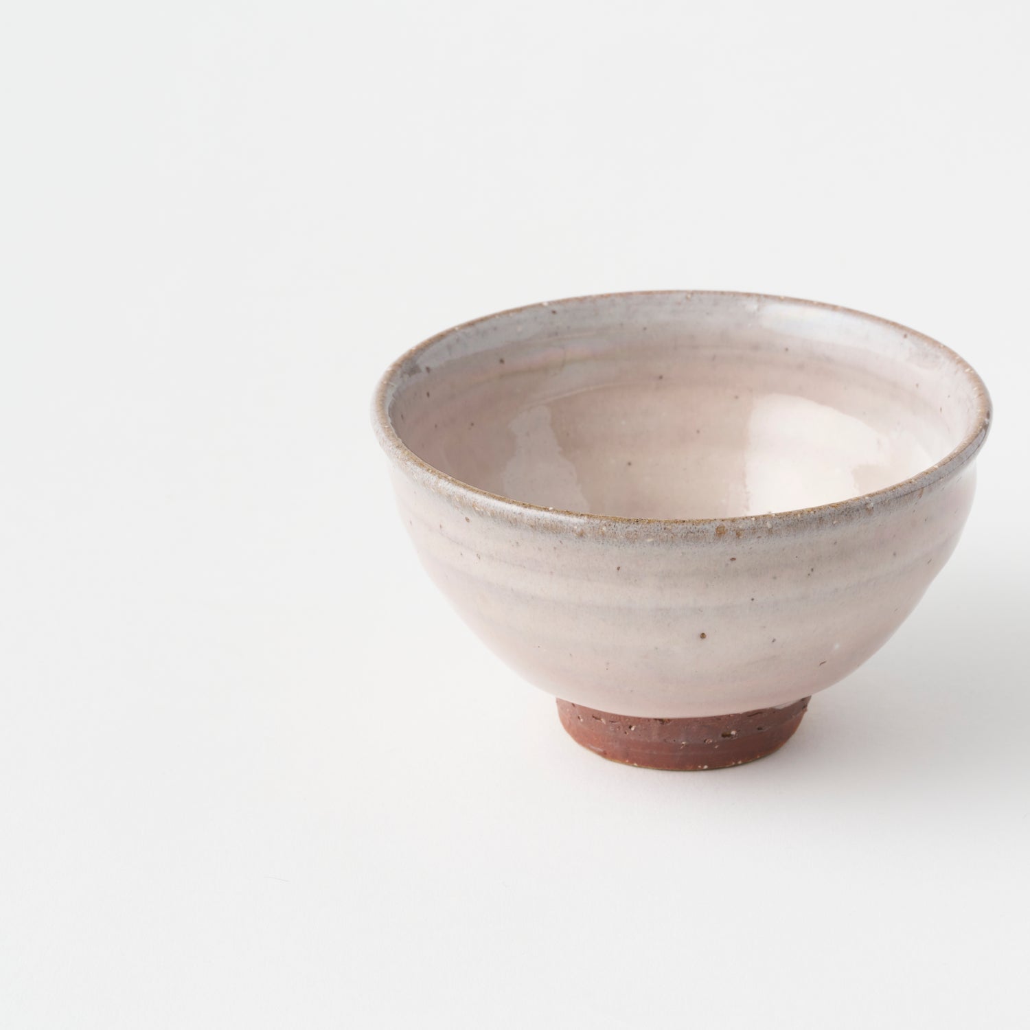 White Hagi Yohen Tea Bowl in Box/ Yasushi Okada