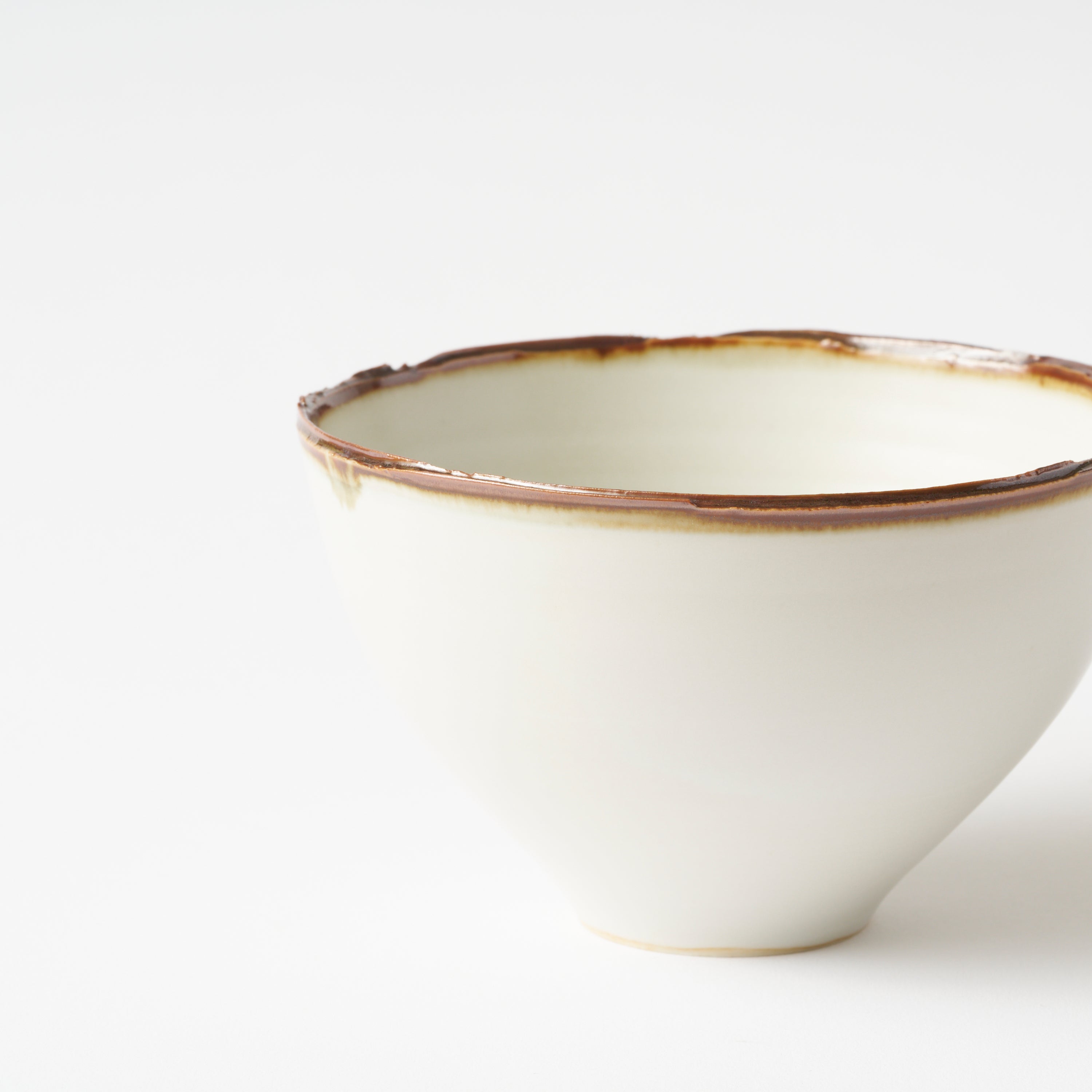 Torn Rim Lined Bowl (C) / Shinji Terauchi