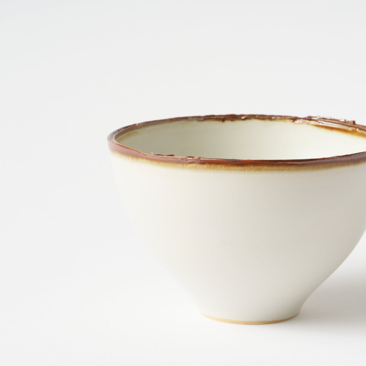 Torn Rim Lined Bowl (B) / Shinji Terauchi
