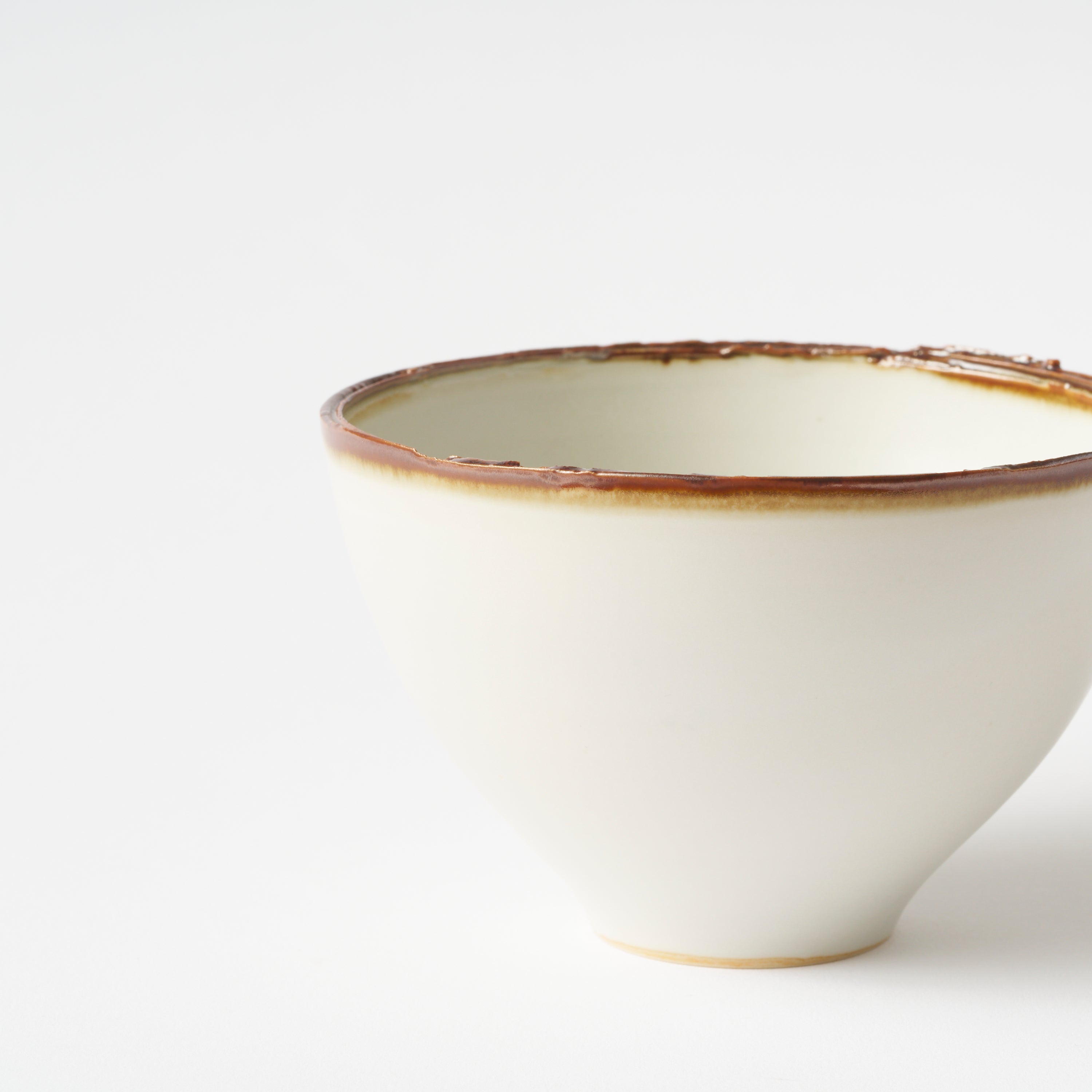 Torn Rim Lined Bowl (B) / Shinji Terauchi