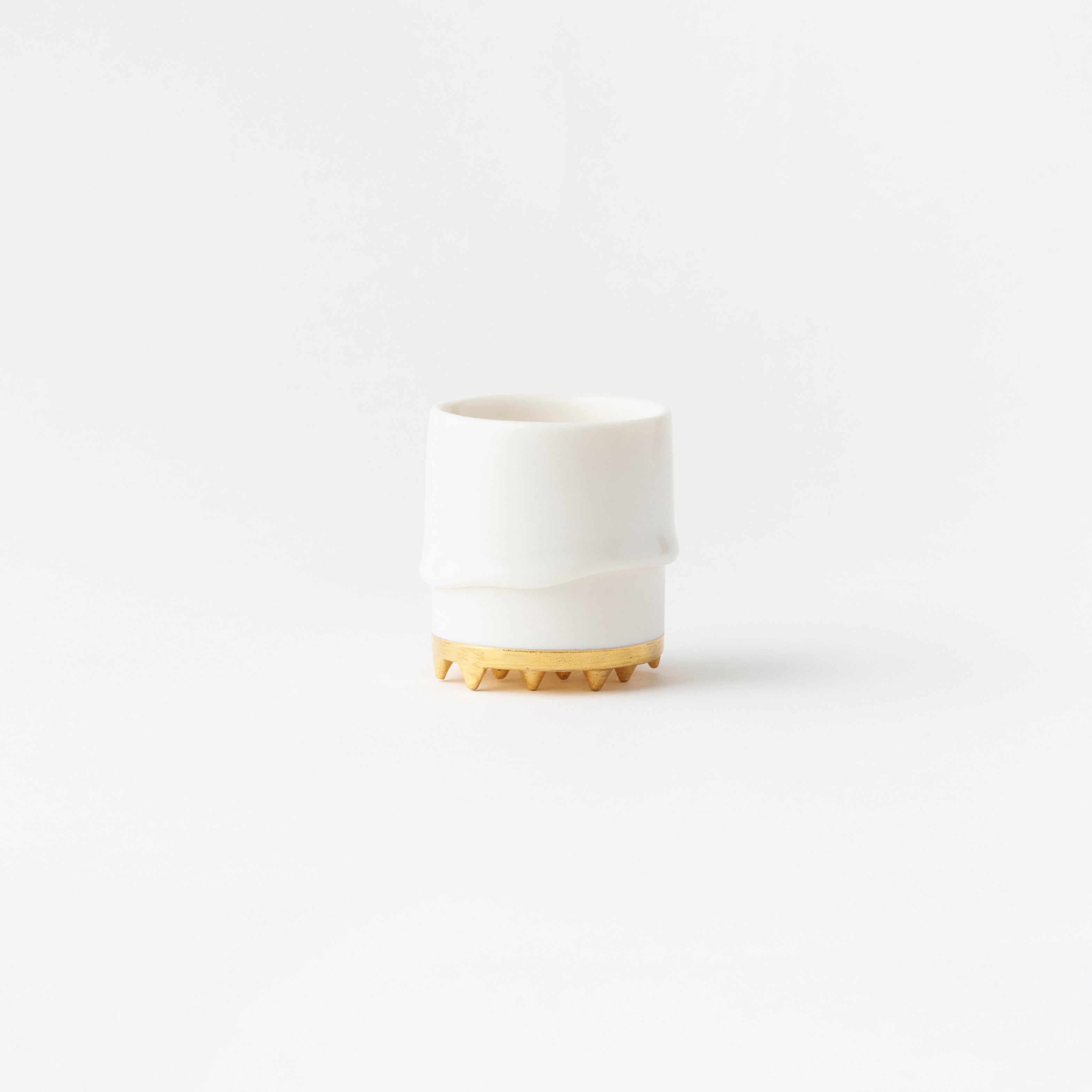 Dip Spikes Sake Cup/ Gold / Ryosuke Ando
