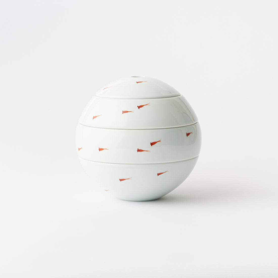 3-Layer Jubako Box / Red Killifish