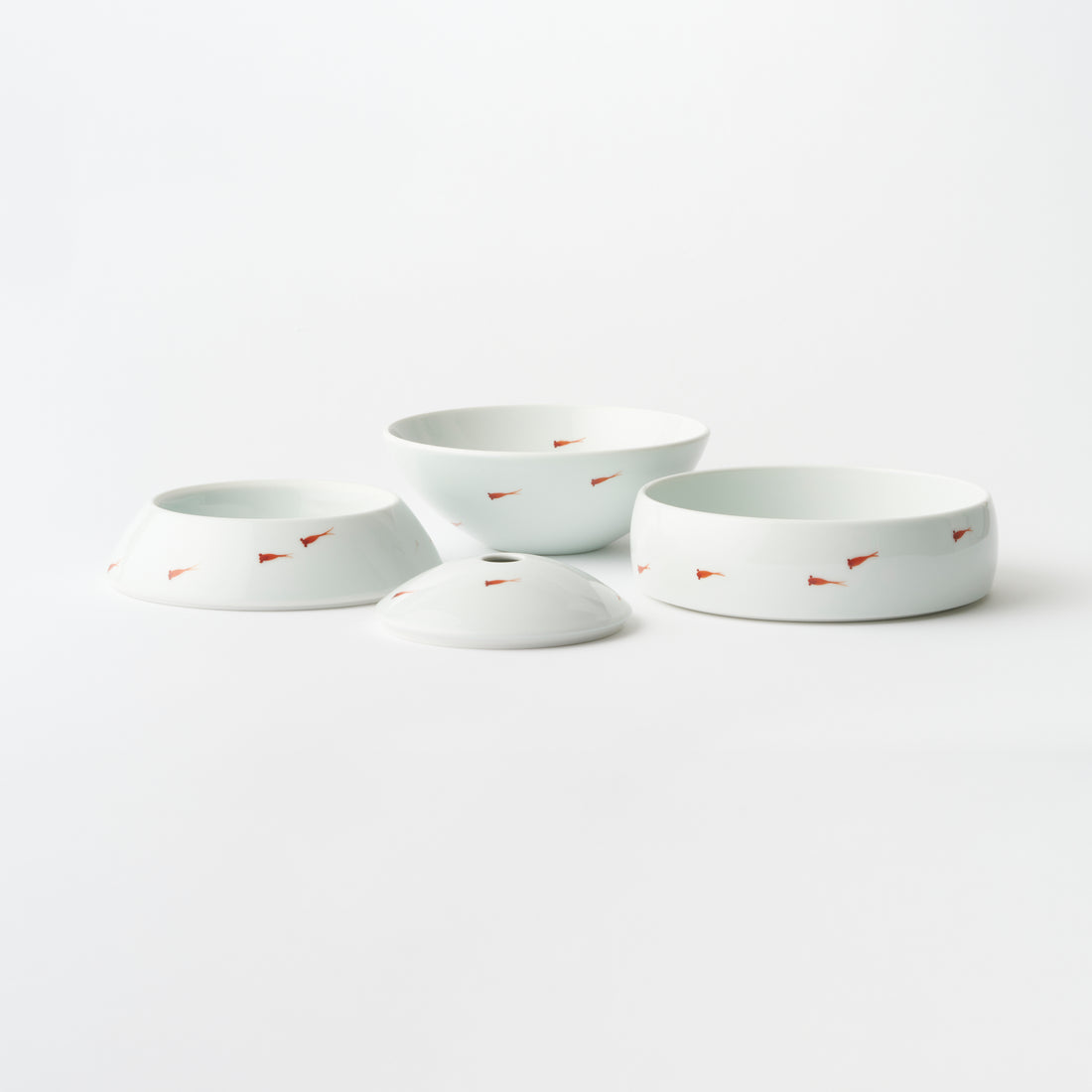 3-Layer Jubako Box / Red Killifish