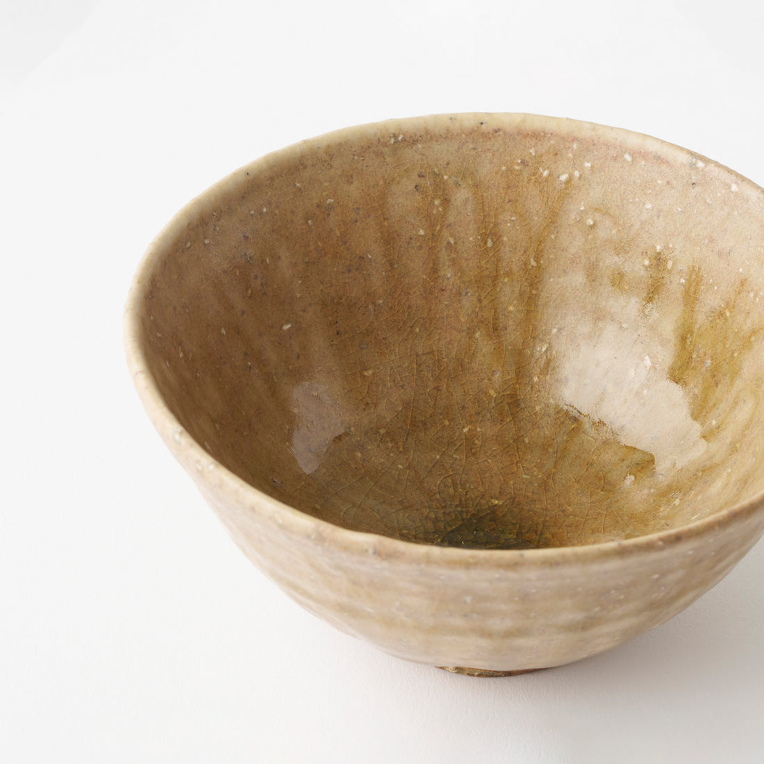 Ash Glaze Tea Bowl / Takao Tahara