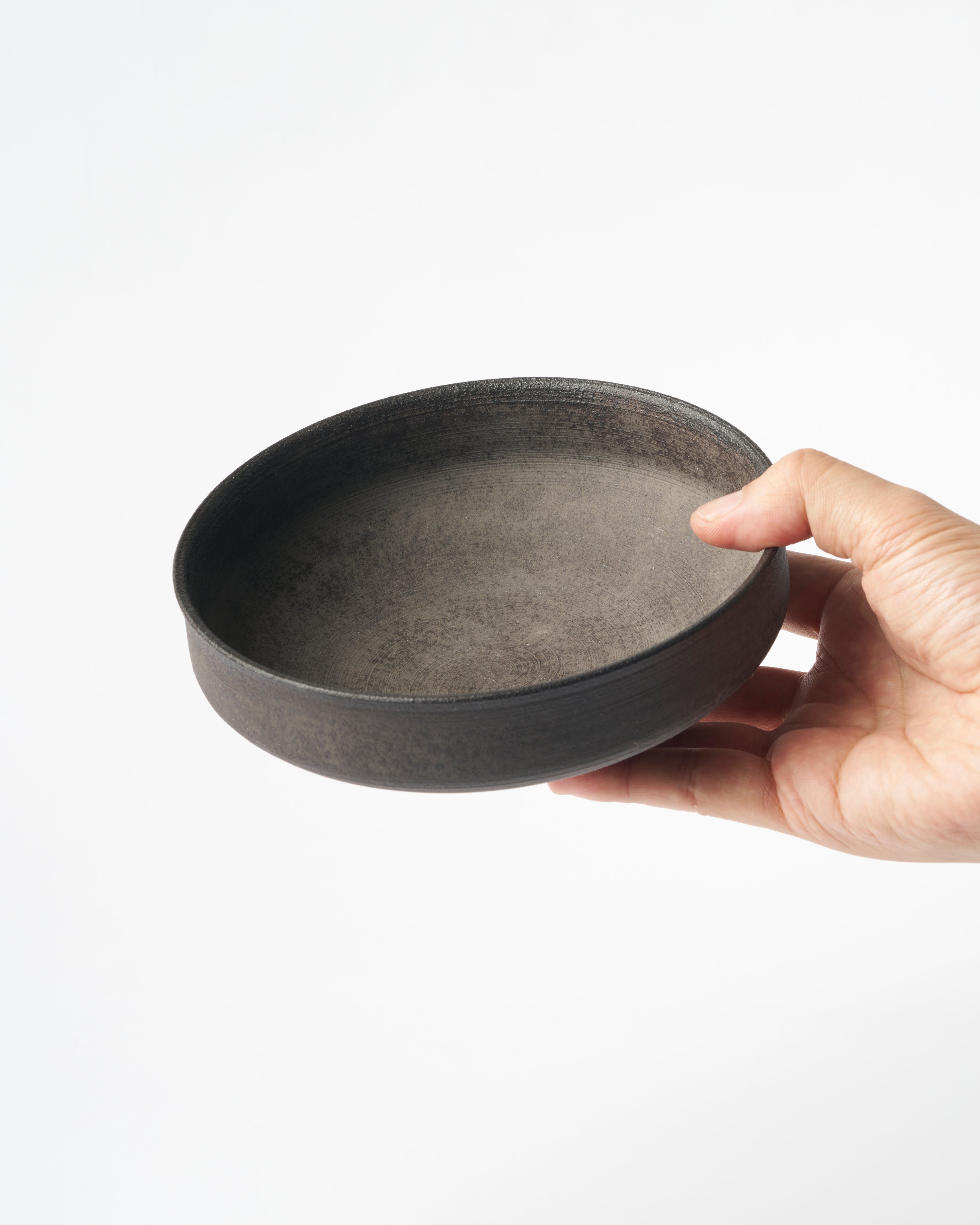 Chi no Utsuwa Vertical Rim Bowl (Gray) / Eiichi Shibuya