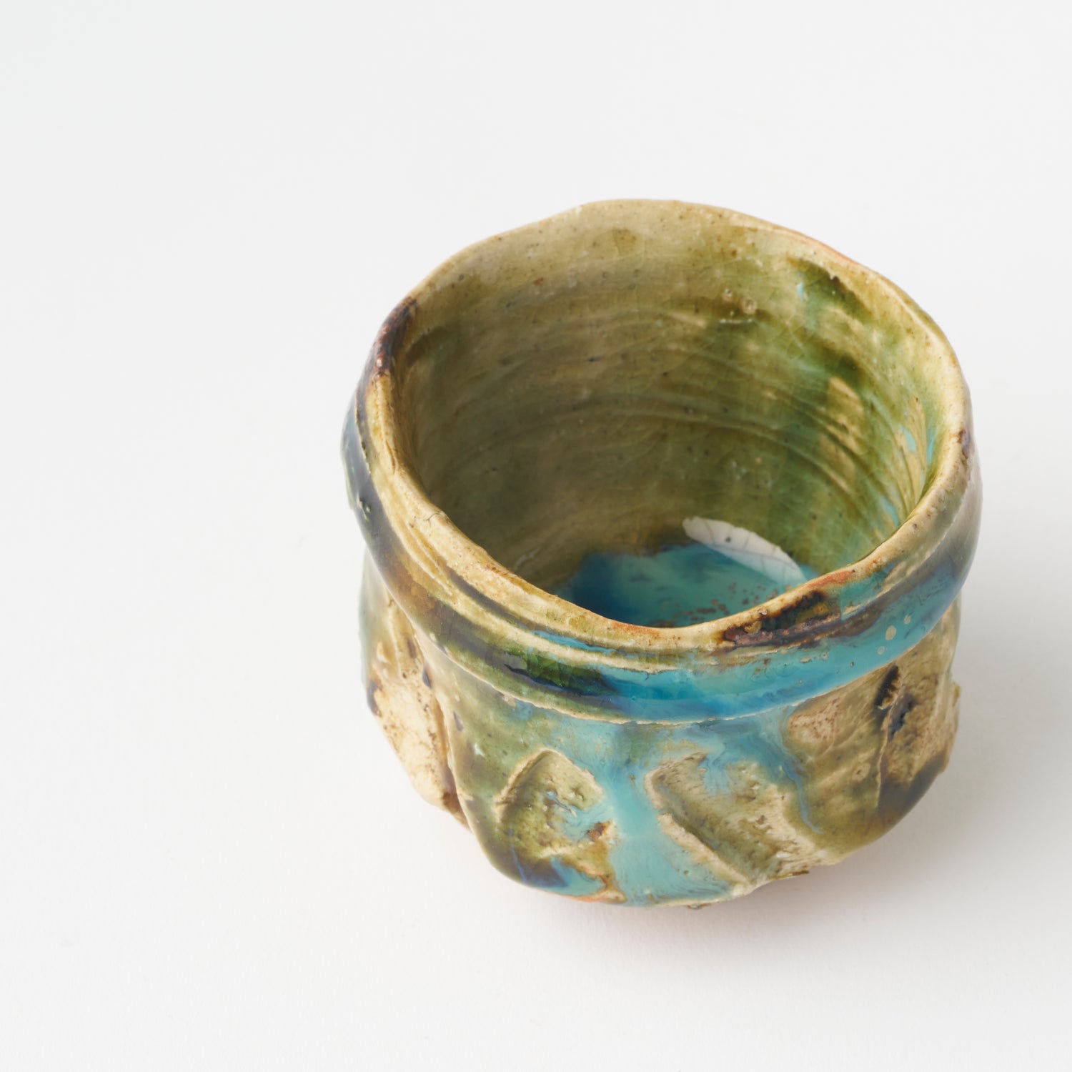 Oribe Sake Cup (A) / Kazuhiro Fukushima