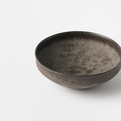 Chi no Utsuwa Vertical Rim Bowl (Gray) / Eiichi Shibuya