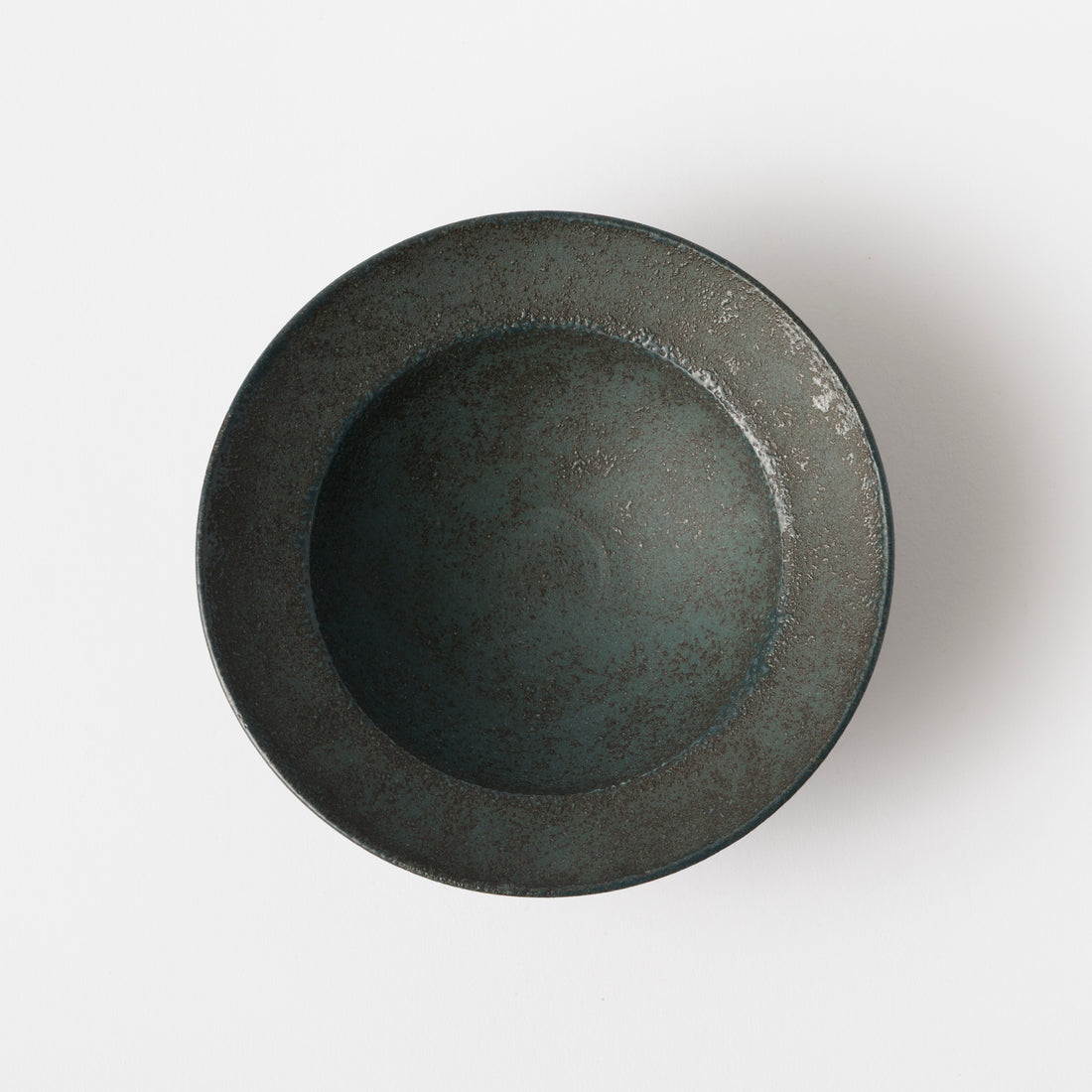 Chi no Utsuwa φ16cm Bowl (Blue Green) / Eiichi Shibuya