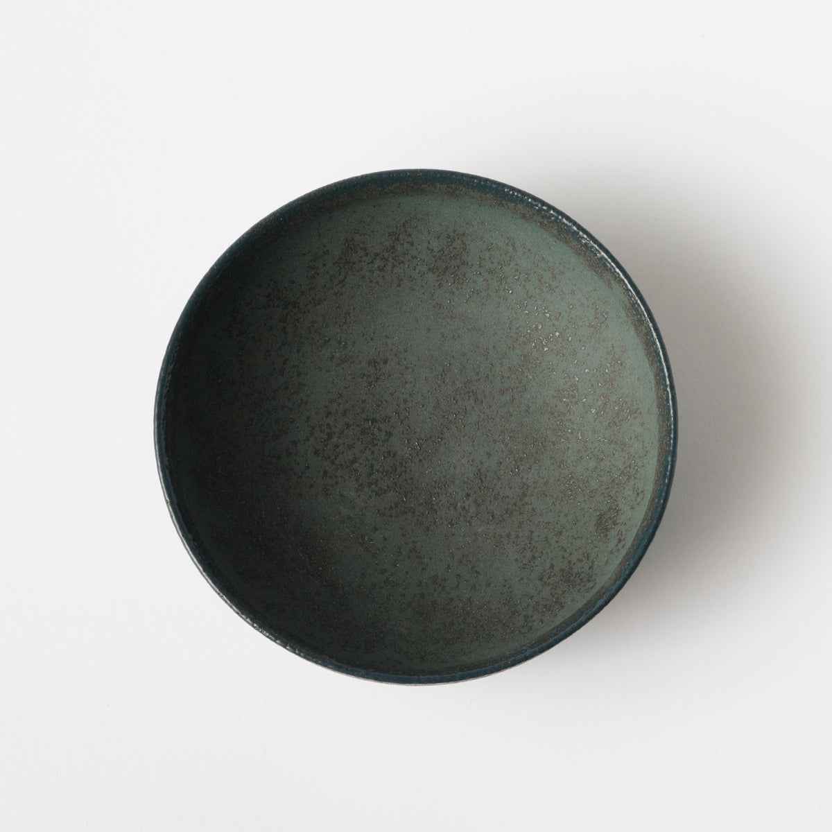 Chi no Utsuwa Vertical Rim Bowl (Blue Green) / Eiichi Shibuya