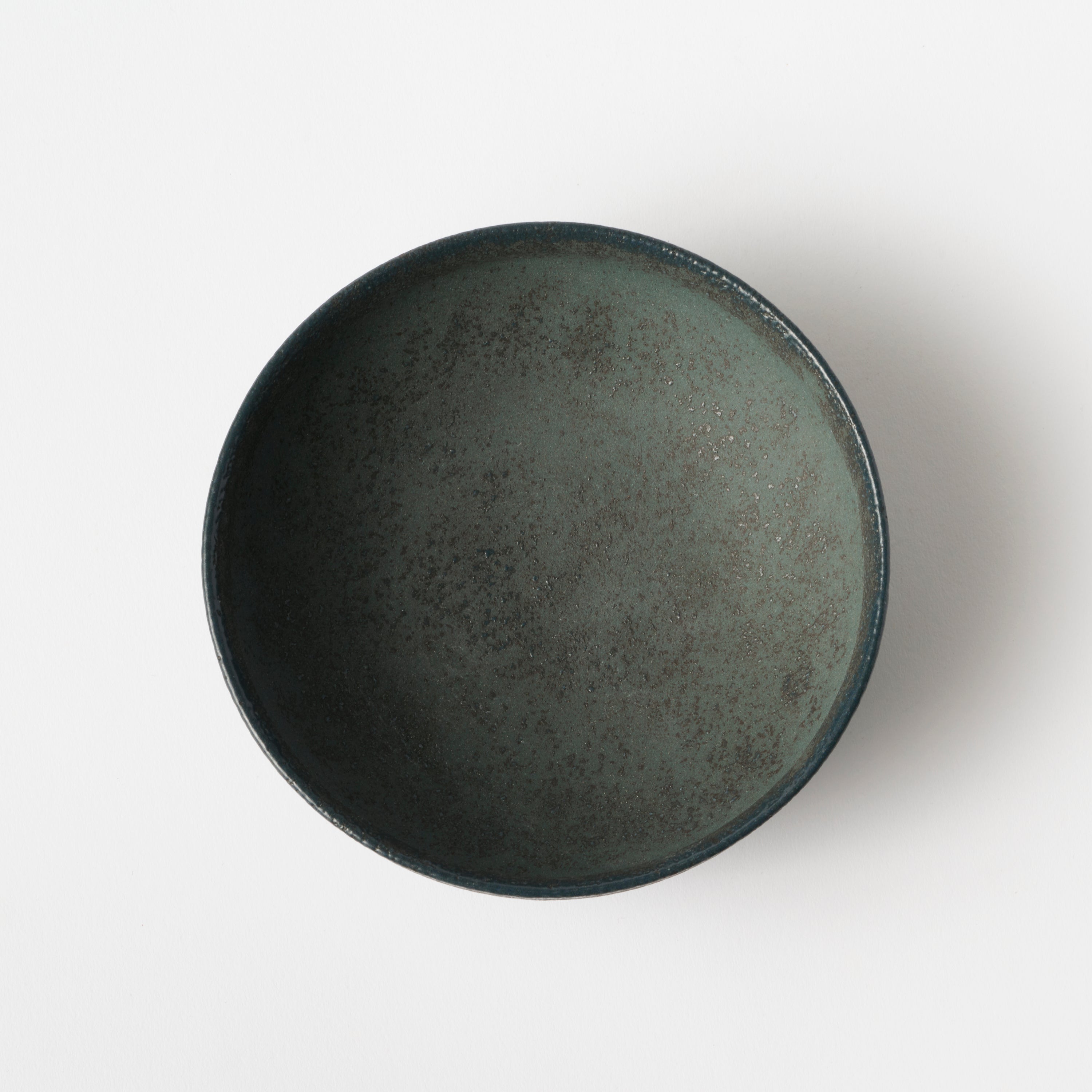 Chi no Utsuwa Vertical Rim Bowl (Green) / Eiichi Shibuya