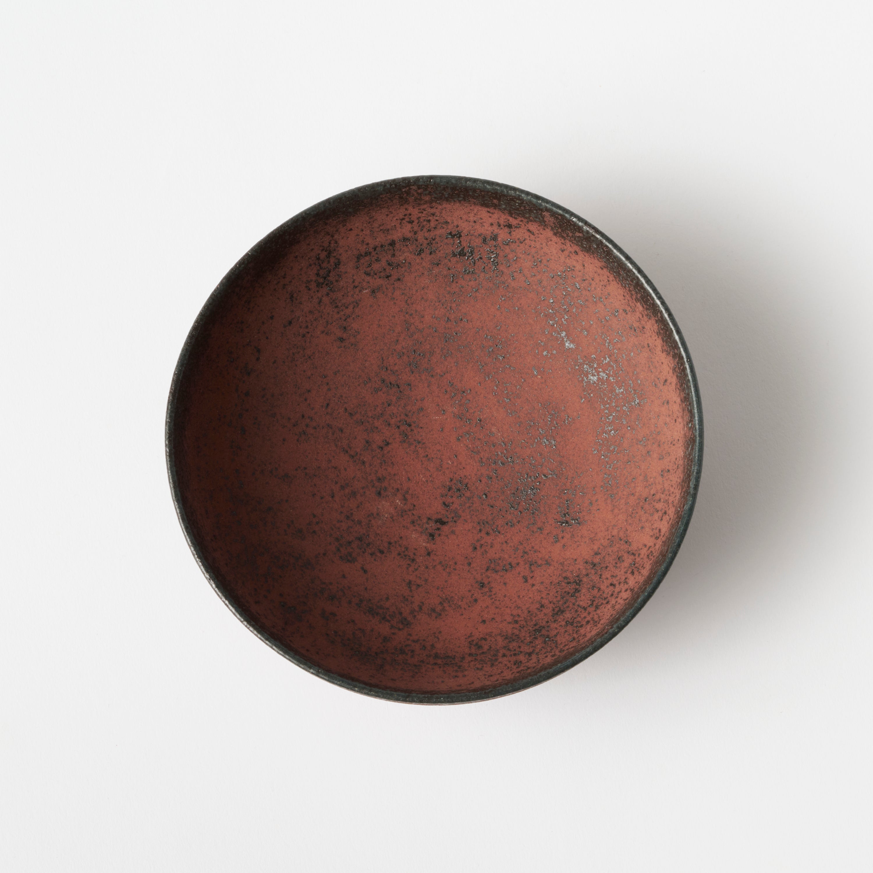 Chi no Utsuwa Vertical Rim Bowl (Vermillion) / Eiichi Shibuya