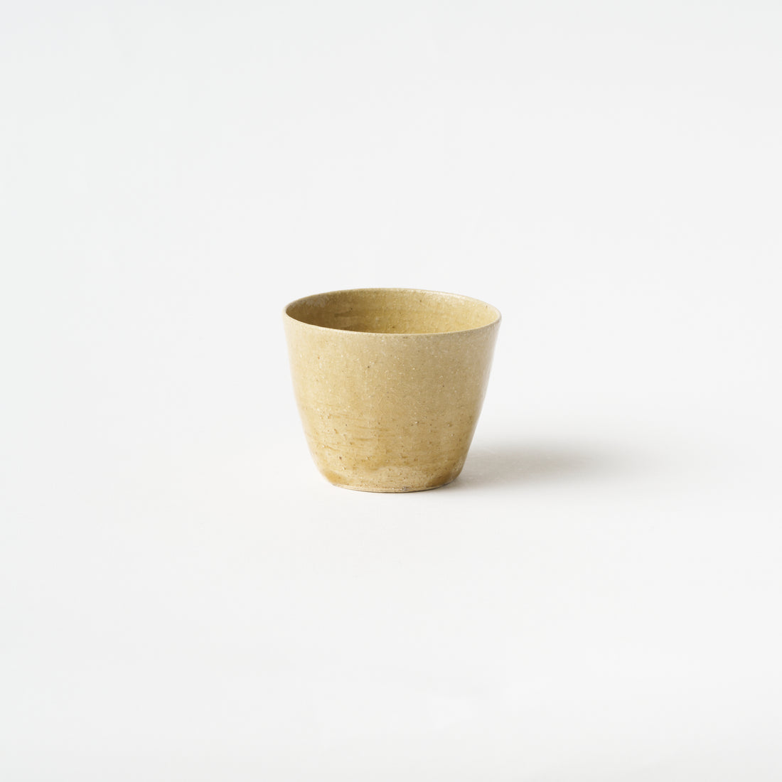 Yellow Ash Glaze Cup / Hitoshi Morimoto