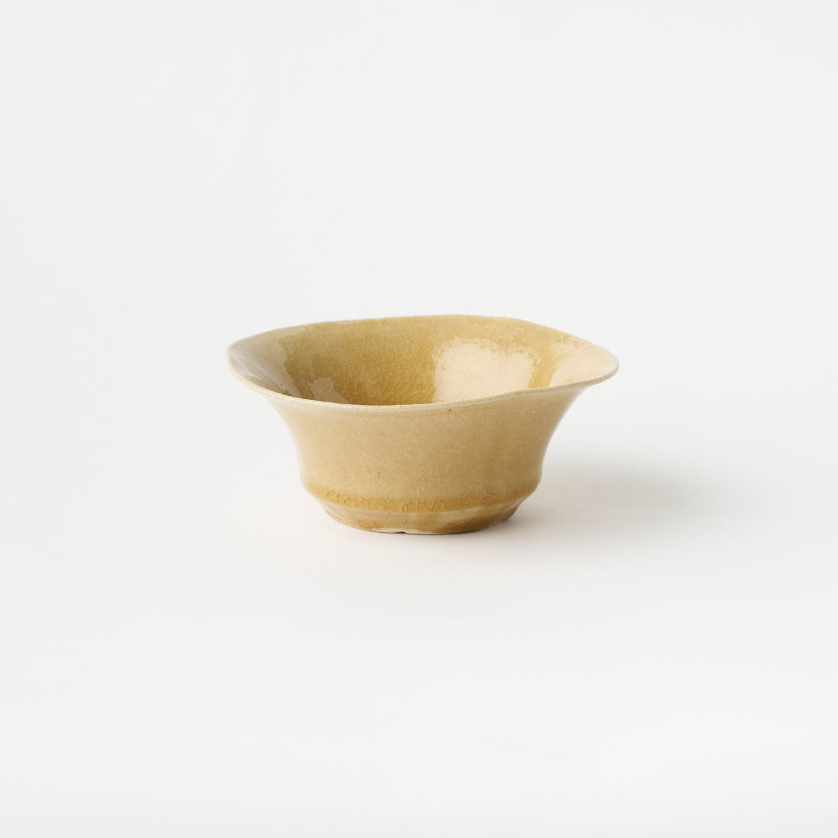 Yellow Ash Glaze Bowl / Hitoshi Morimoto