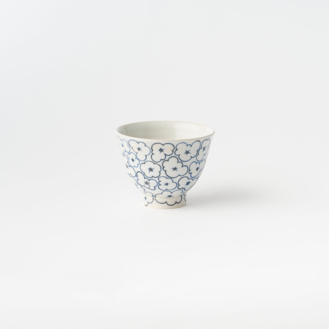 Sometsuke Small Flower Tea Cup