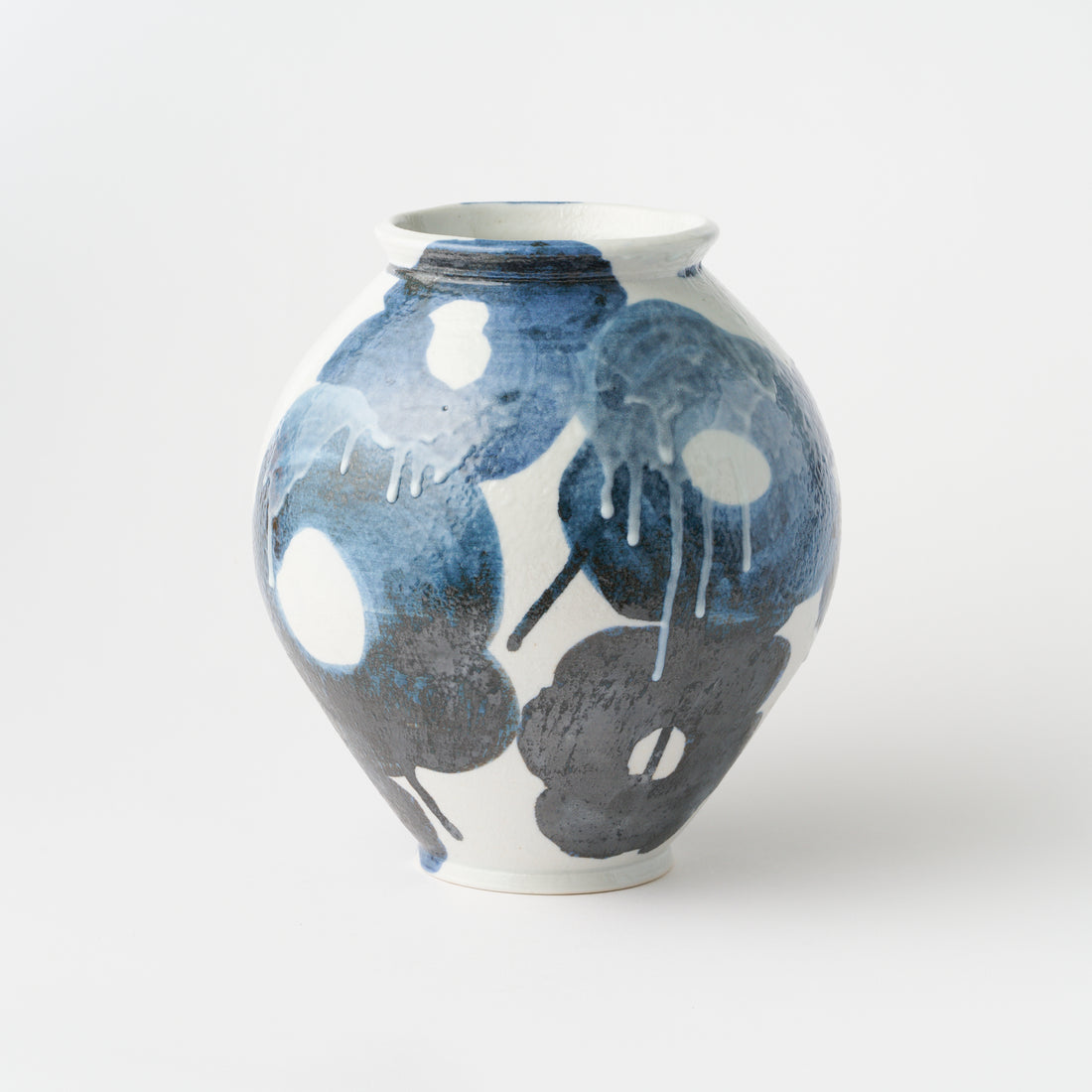 Anemone Deep Blue Jar