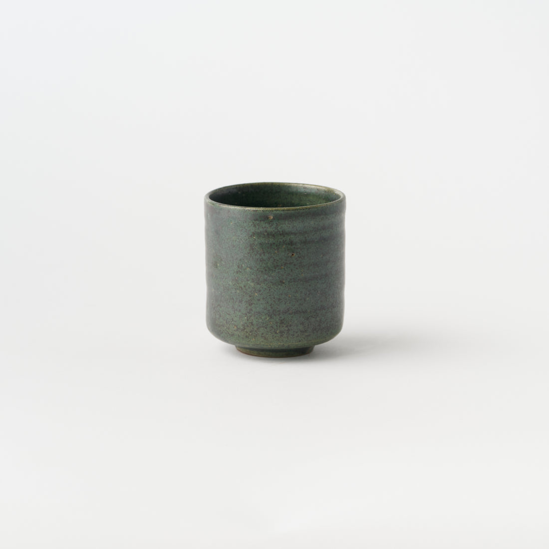 Tea Cup with Green Glaze / Kenta Nakazato