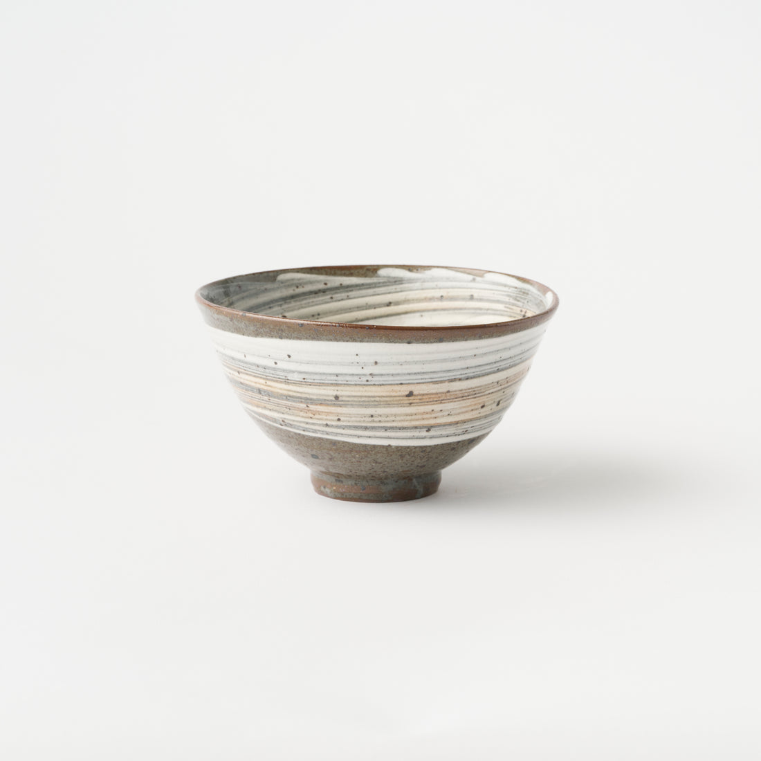 Hakeme (Brush Marked) Rice Bowl / Kenta Nakazato