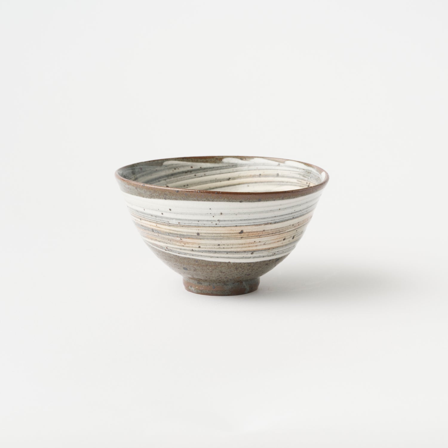 Hakeme (Brush Marked) Rice Bowl / Kenta Nakazato