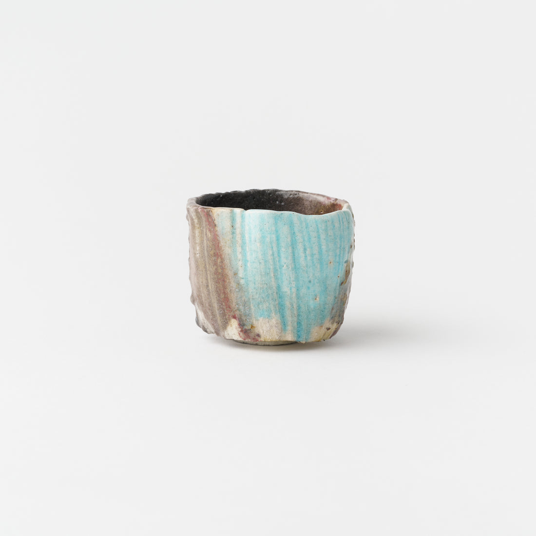 Imayaki Uka-Tensei Sake Cup (A) in Box (Sky after Rain) / Hideki Yanashita
