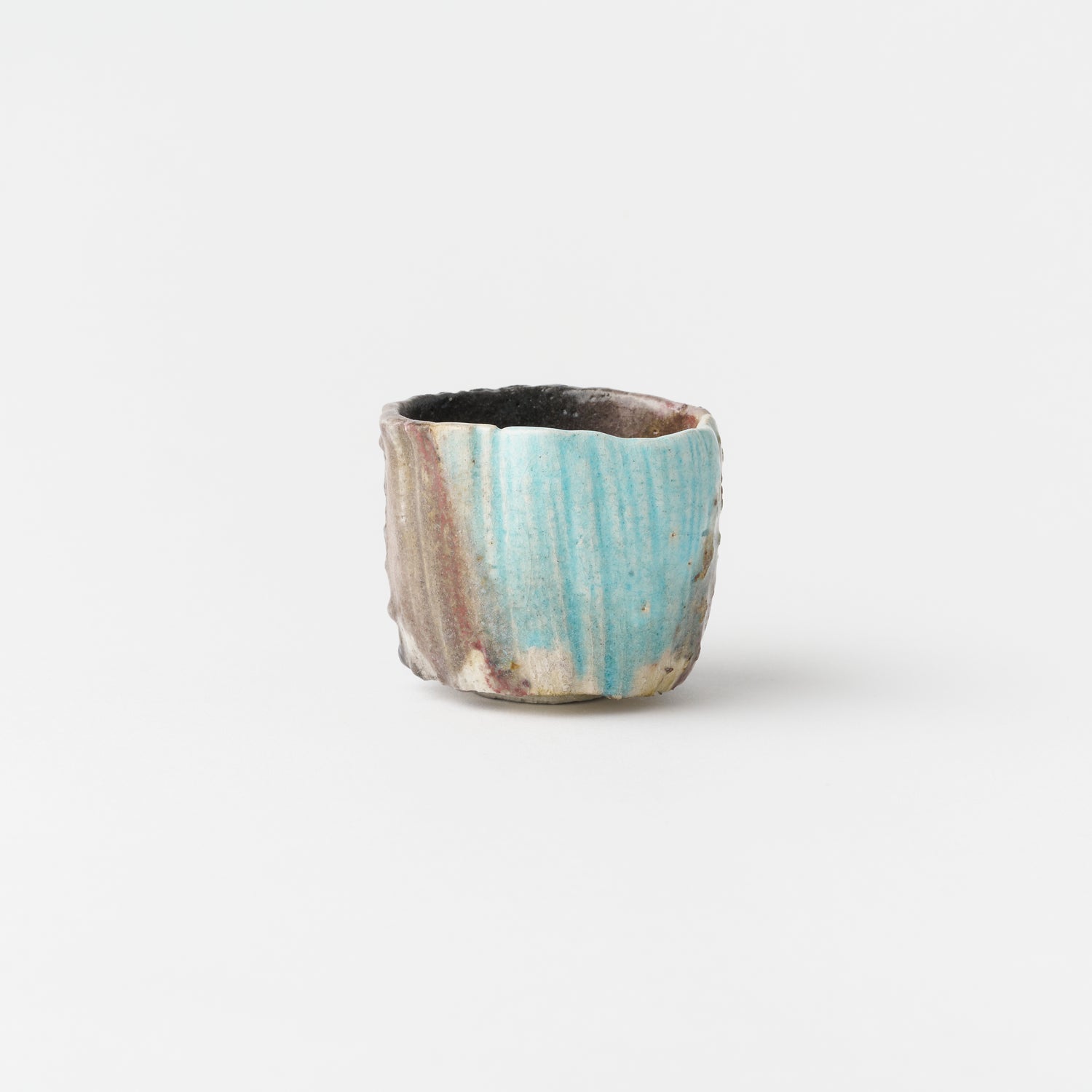 Imayaki Uka-Tensei Sake Cup (A) in Box (Sky after Rain) / Hideki Yanashita