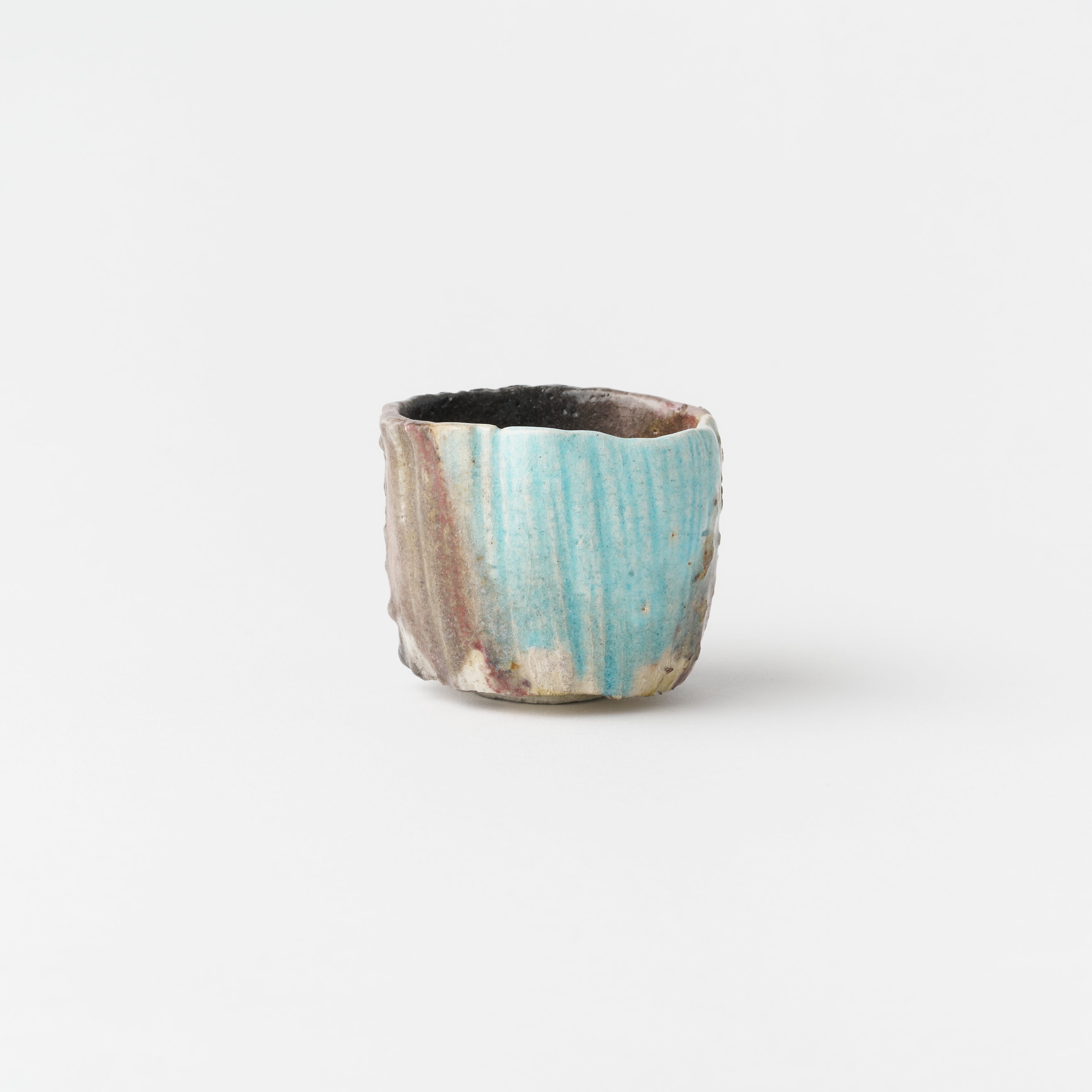 Imayaki Uka-Tensei Sake Cup (A) in Box (Sky after Rain) / Hideki Yanashita