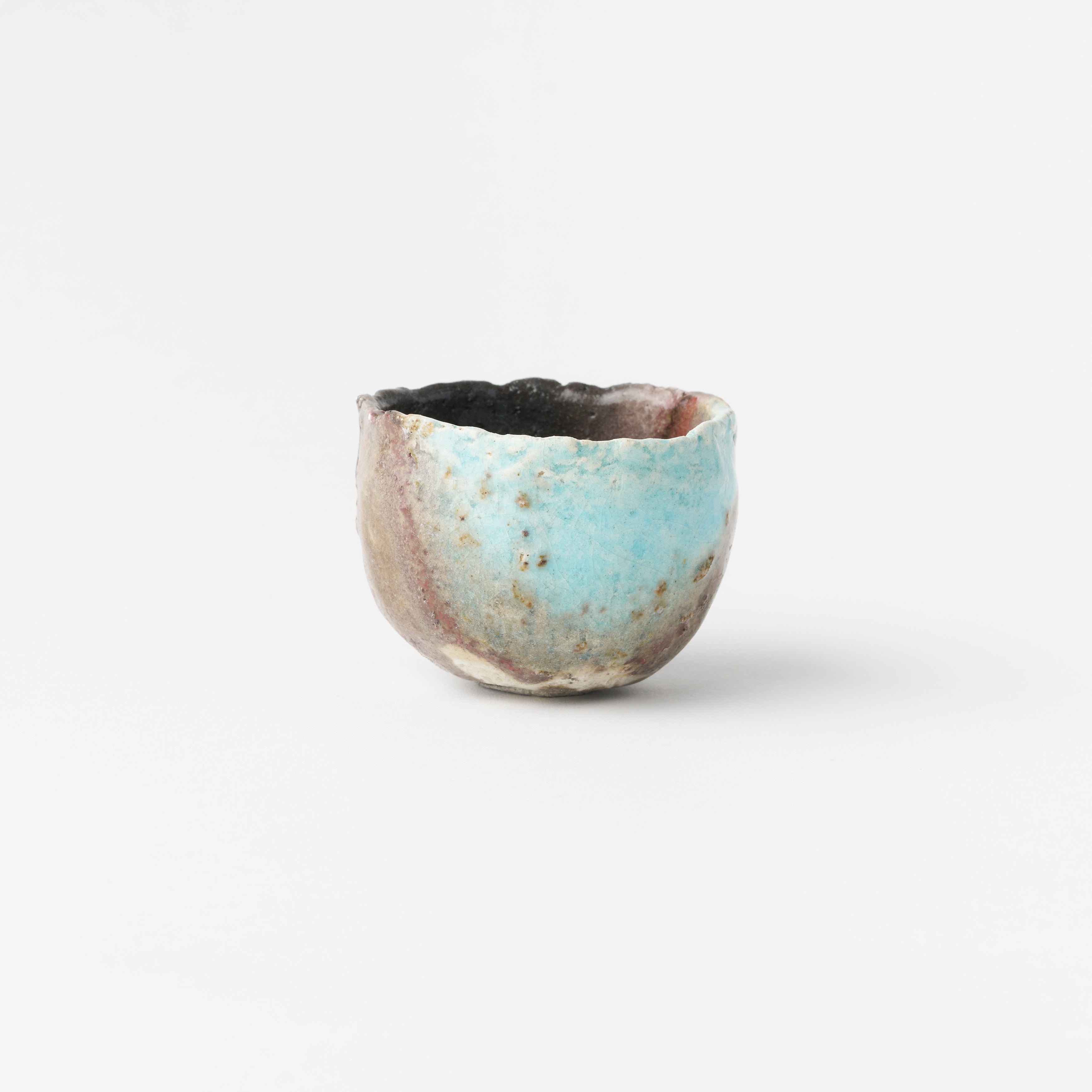 Imayaki Uka-Tensei Sake Cup (B) in Box (Sky after Rain) / Hideki Yanashita