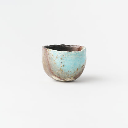 Imayaki Uka-Tensei Sake Cup (B) in Box (Sky after Rain) / Hideki Yanashita